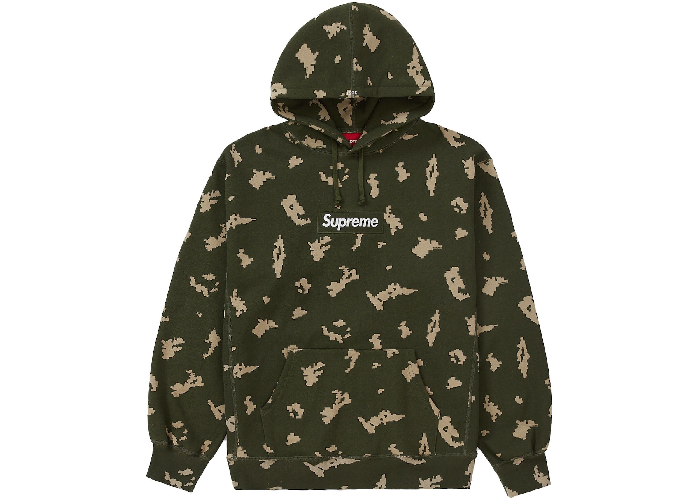 Supreme Supreme Box Logo Hoodie / Russian Camo Size US M / EU 48-50 / 2 - 2 Thumbnail