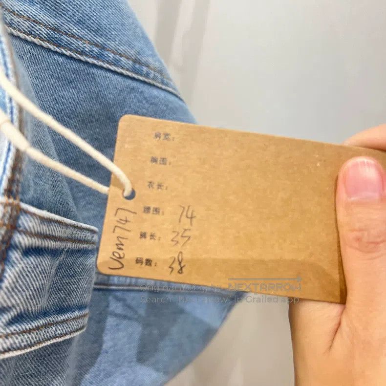 Fendi Fendi Blue denim series with double Flogo fading effect on Size 25" / US 0 / IT 36 - 6 Thumbnail