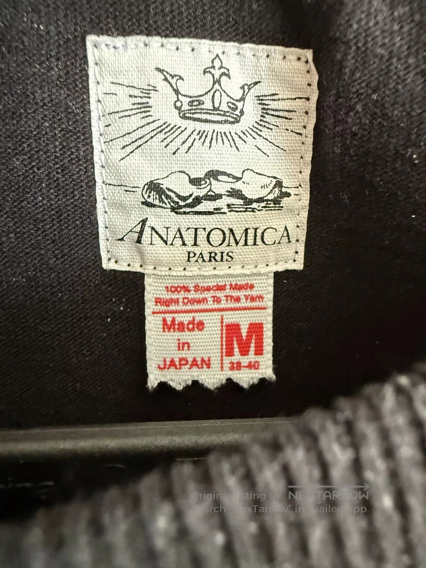 ANATOMICA Anatomica Heavyweight Black T. Size US M / EU 48-50 / 2 - 1 Thumbnail