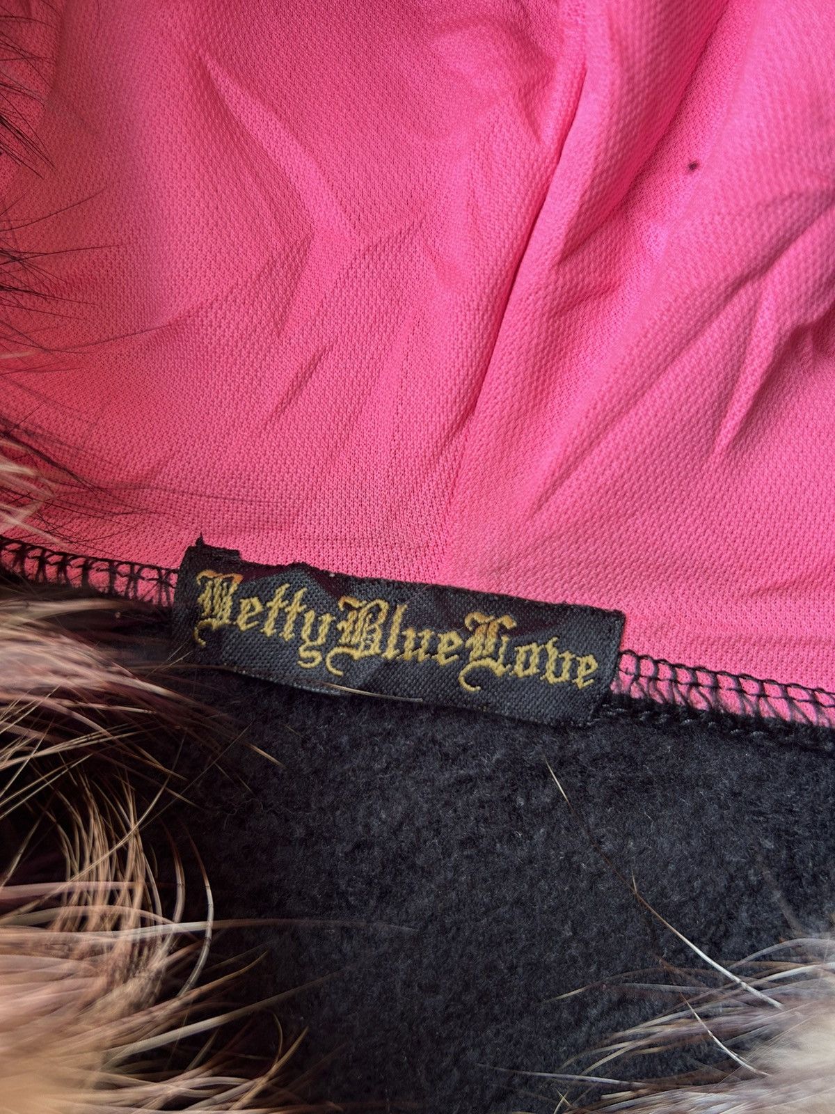 Other 💸BINDINGOFFER💸 Betty blue love fur hoodie poem style Ifsix Size US S / EU 44-46 / 1 - 9 Thumbnail