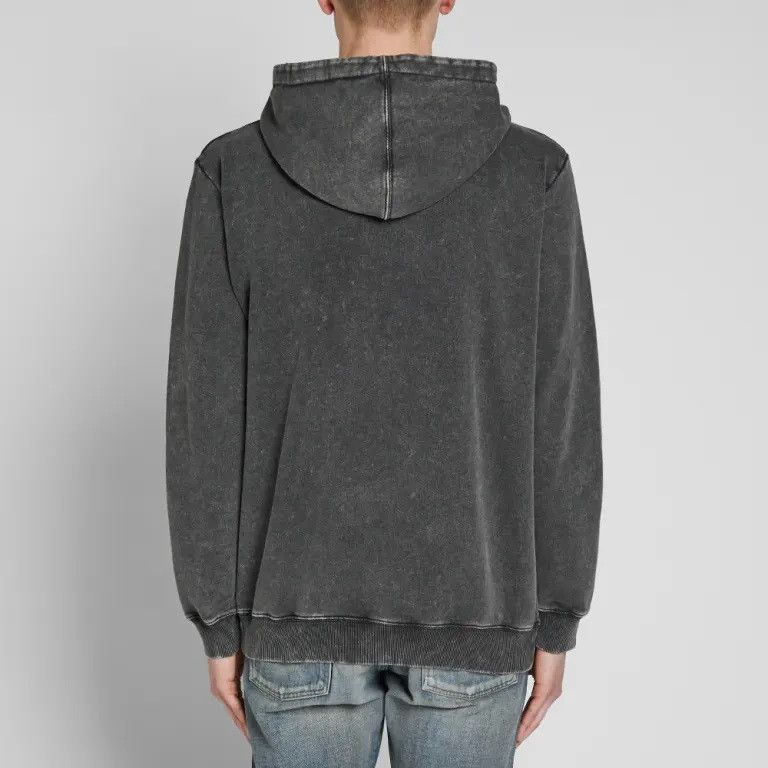 Saint Laurent Paris SLP - S/S 18 - Rive Gauche Logo Distressed Hoodie Size US L / EU 52-54 / 3 - 2 Thumbnail