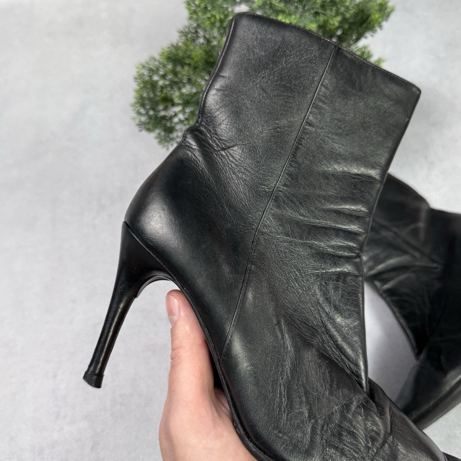 Gucci Gucci Leather Women Heel Boot Size 35 US 5 Size US 5 / IT 35 - 6 Thumbnail