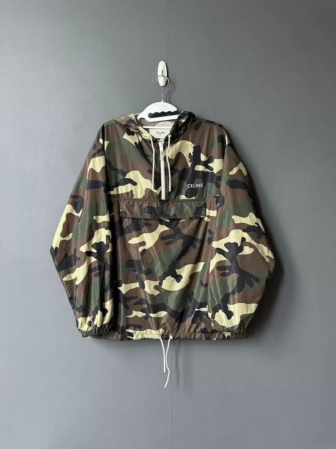 Celine Celine Camo Half-Zip Jacket Size XS / US 0-2 / IT 36-38 - 1 Thumbnail