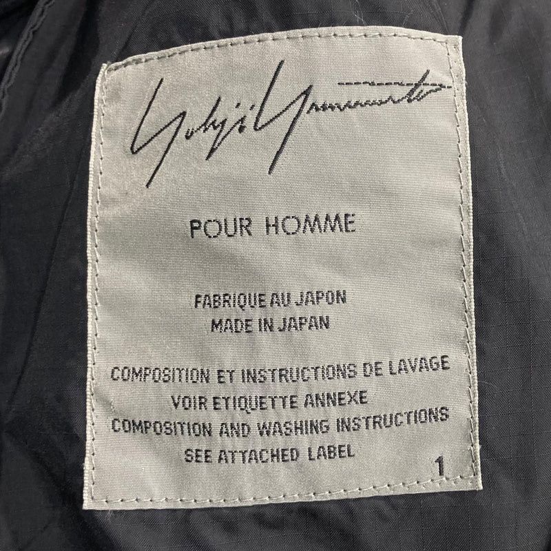 Yohji Yamamoto Yohji Yamamoto pour homme 13SS Stainless Steel Collar Coat Size US S / EU 44-46 / 1 - 6 Thumbnail