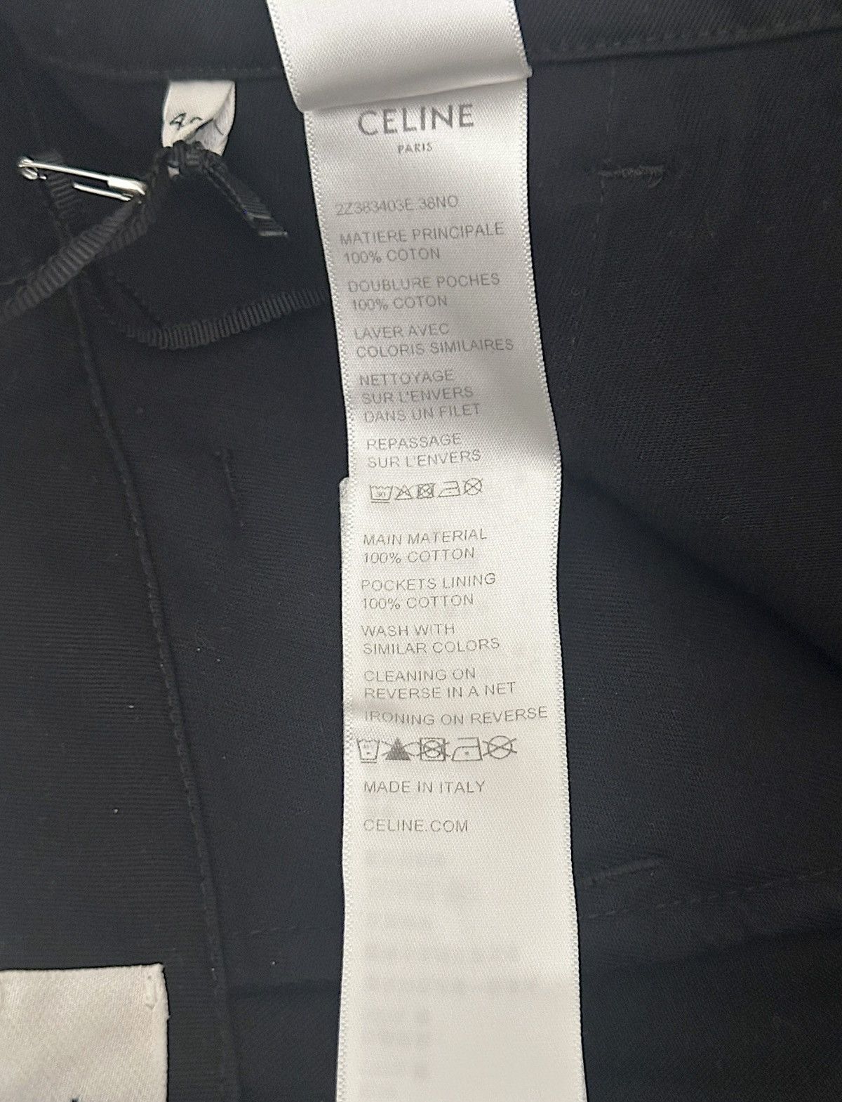 Celine Celine Homme Harness Cargo Shorts Size US 31 - 5 Thumbnail