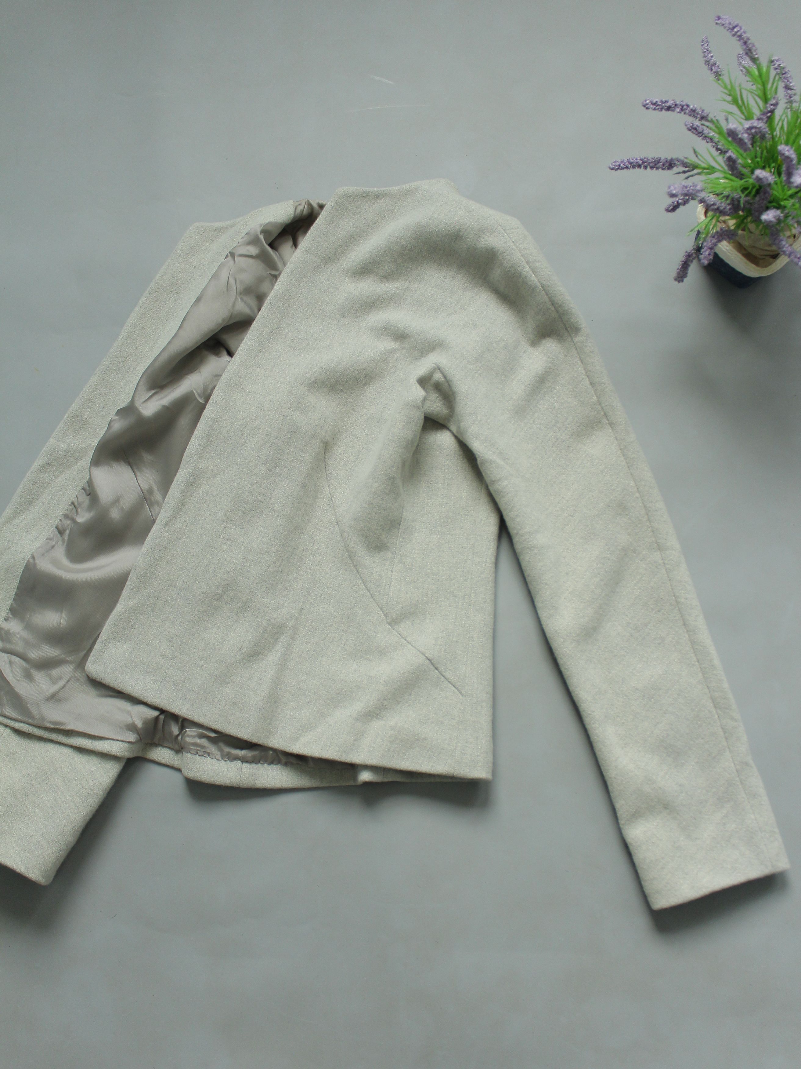 Jil Sander Jil Sander Cashmere / Fleece Wool Light Womens Jacket 38 Size XS / US 0-2 / IT 36-38 - 6 Thumbnail
