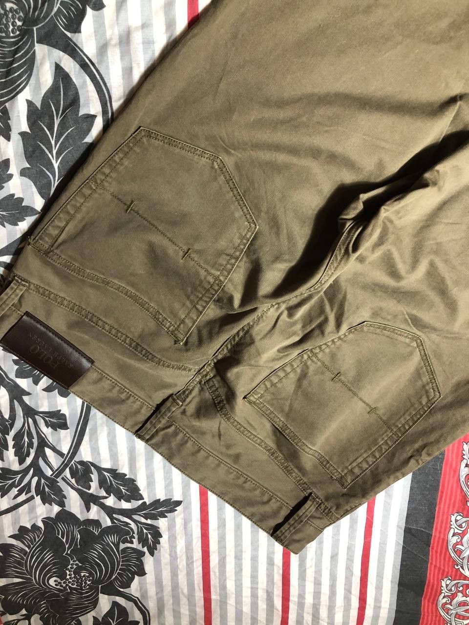 Polo Ralph Lauren Dirty Painted Distressed Thrashed Faded Baggy Jeans Y2K Size US 32 / EU 48 - 16 Thumbnail