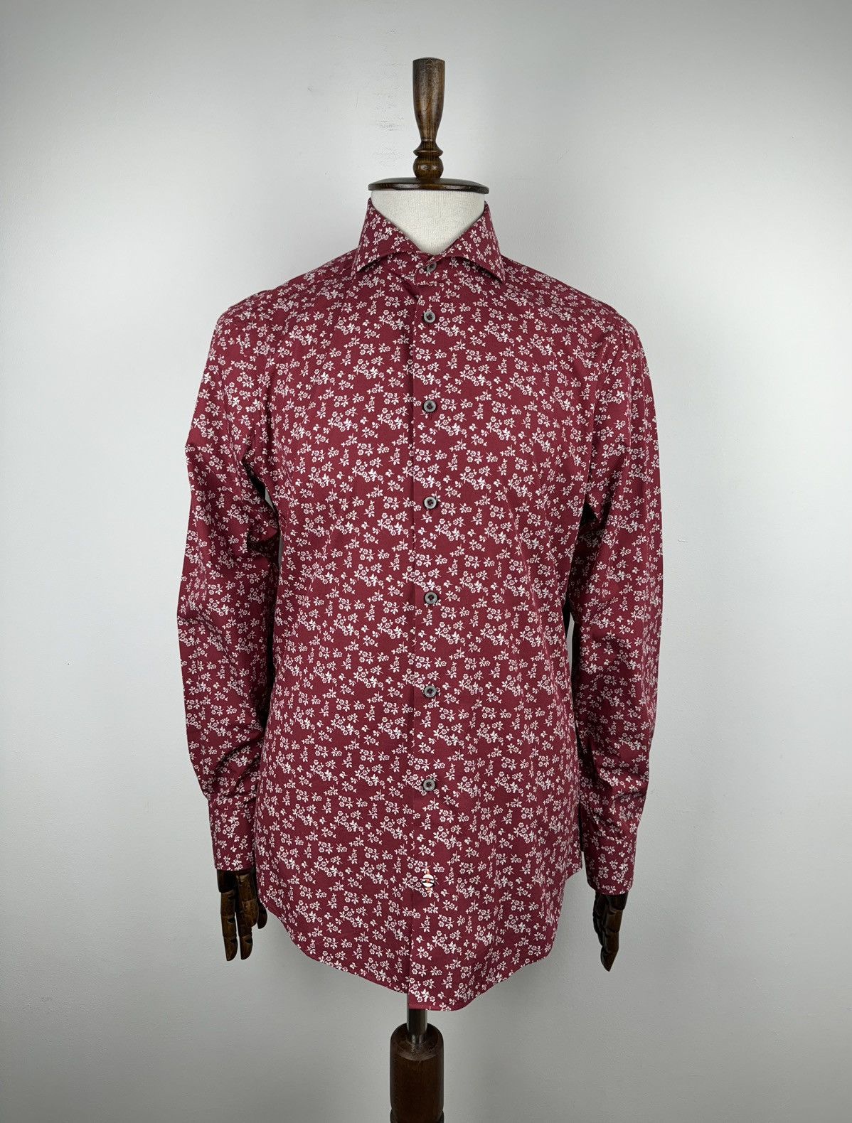Other Men’s Tresanti Celeste Floral Long Sleeve Button Down shirt Size US L / EU 52-54 / 3 - 1 Thumbnail