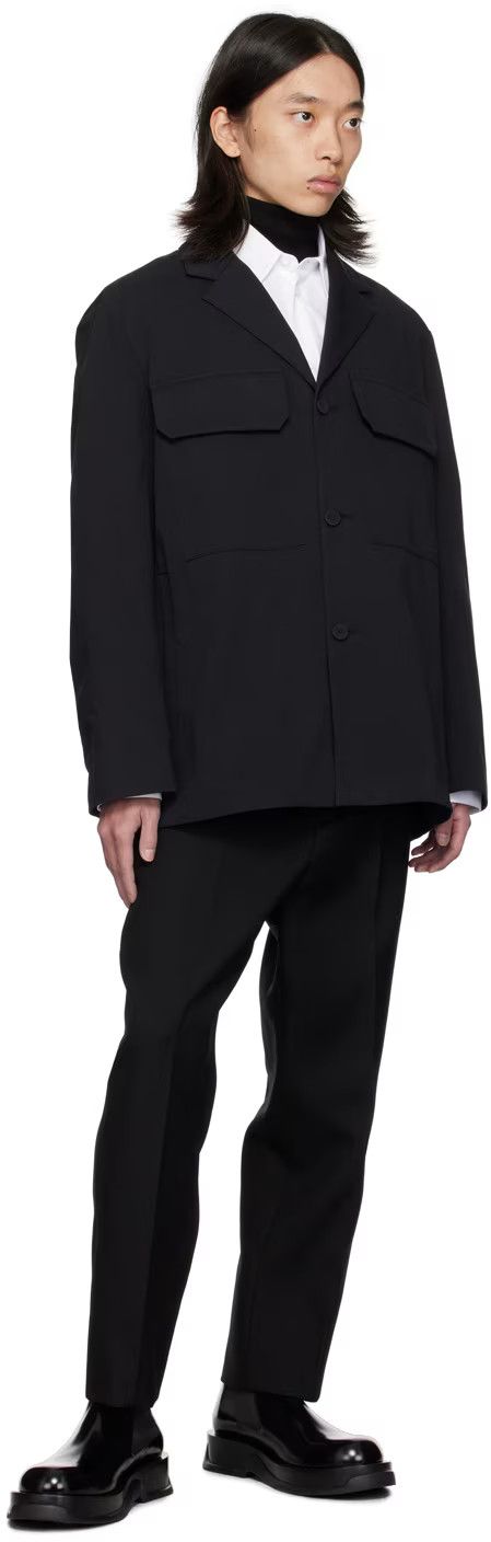 Jil Sander o1w1db10825 Jacket in Black Size US L / EU 52-54 / 3 - 4 Thumbnail