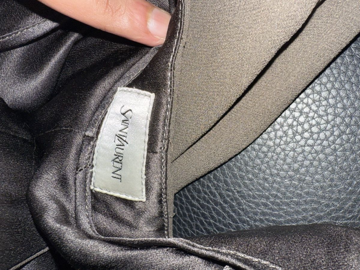 Saint Laurent Paris Saint Laurent 100% Silk Trousers Size US 32 / EU 48 - 5 Thumbnail