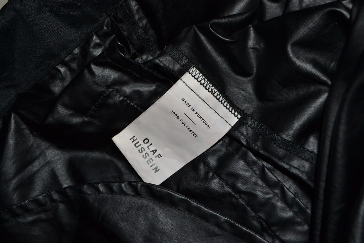 OLAF Rare OLAF HUSSEIN ØLÅF ANORAK Jacket Black Size S Size US S / EU 44-46 / 1 - 12 Thumbnail