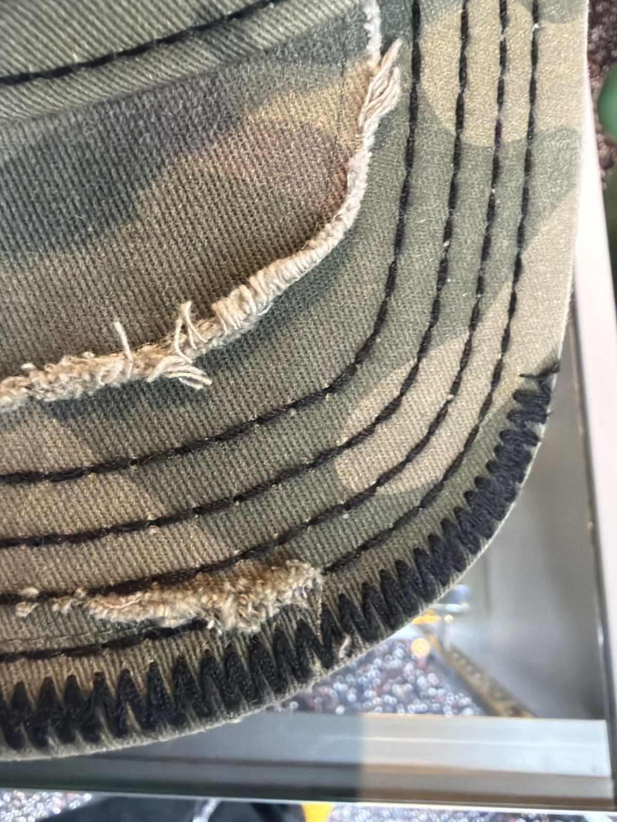 Supreme × True Religion Supreme X True Religion Camo Hat Size ONE SIZE - 5 Thumbnail