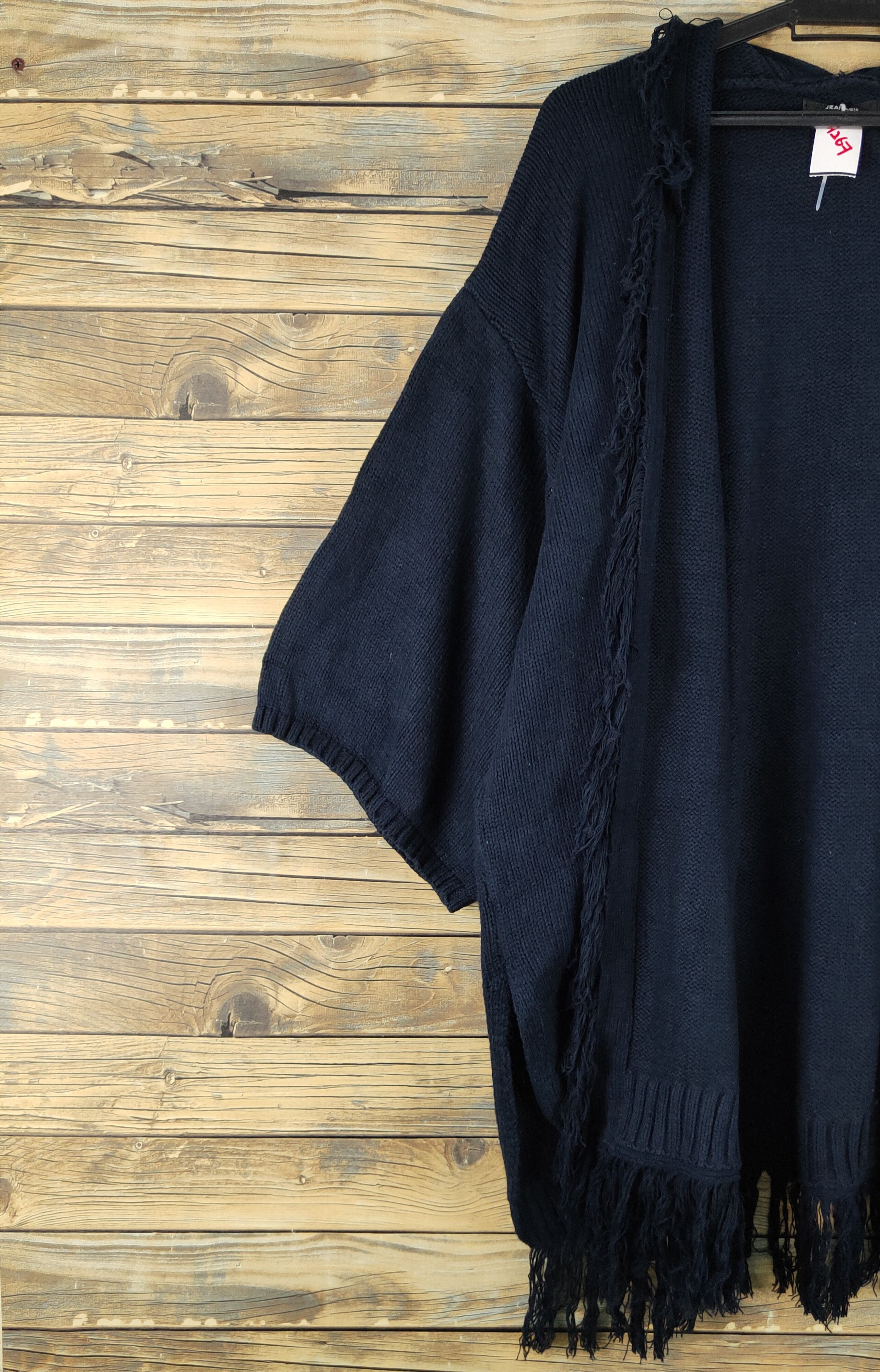 Aran Isles Knitwear Jeanasis Navy Knitwear Cardigan #W1267 Size US XL / EU 56 / 4 - 3 Thumbnail