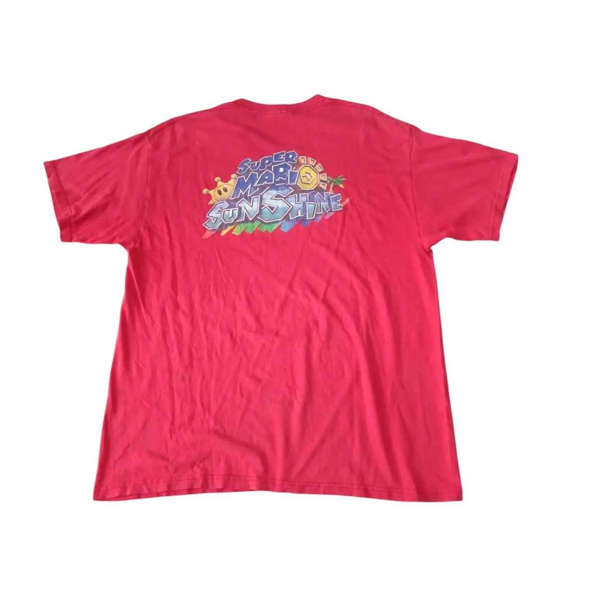 Vintage Vintage 00s Super Mario Sunshine T Shirt Nintendo Size US L / EU 52-54 / 3 - 2 Thumbnail