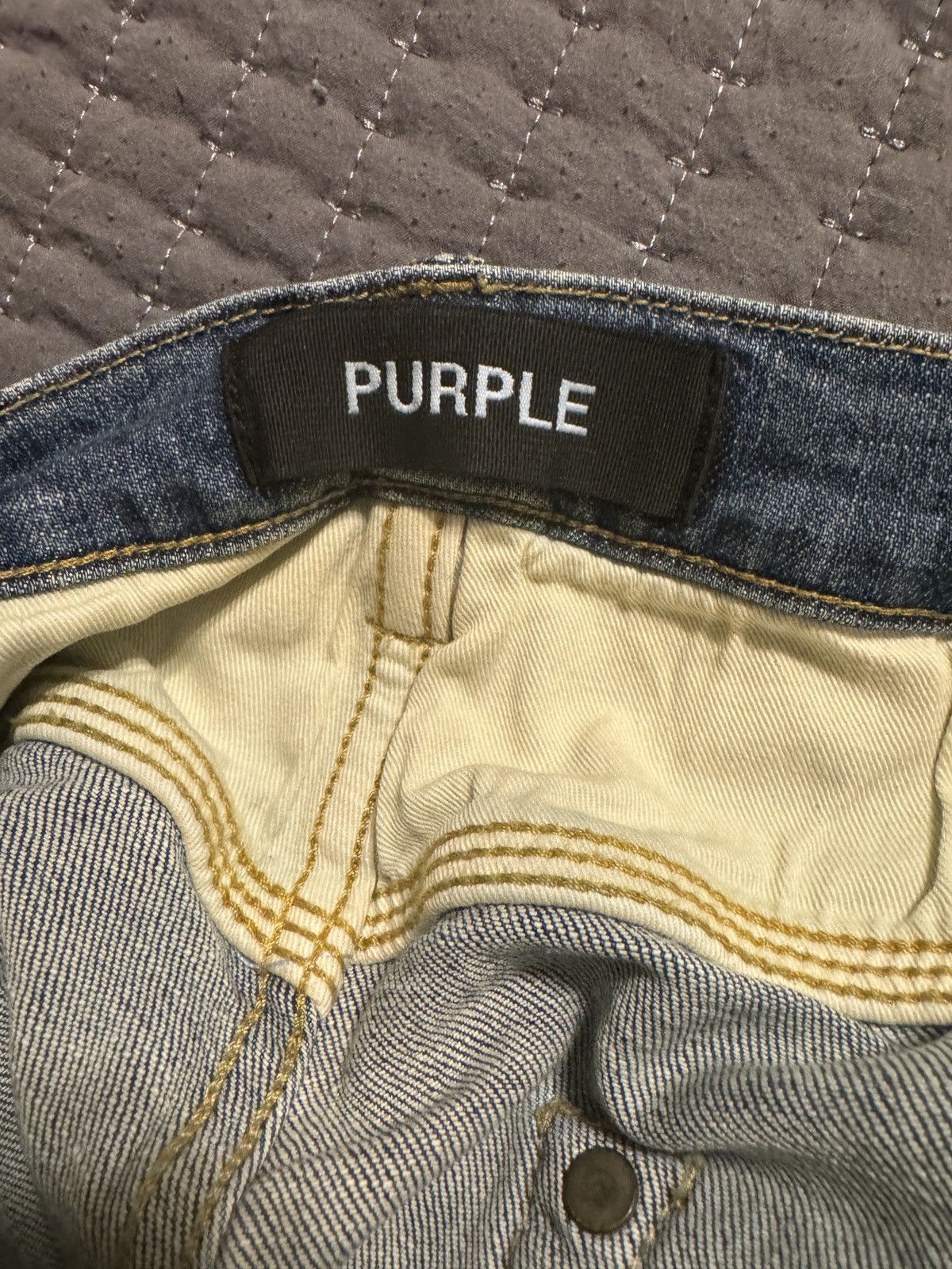 Purple × Purple Brand PURPLE- P001- Mechanic Vintage Indigo Size US 32 / EU 48 - 7 Thumbnail