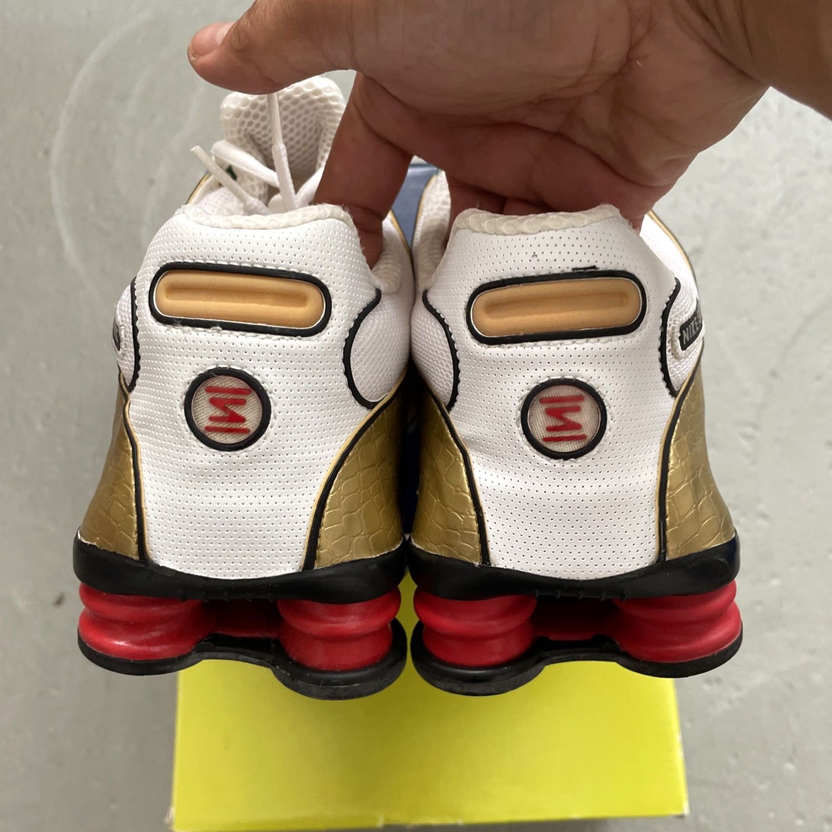 Nike Nike Shox NZ “Olympic” Sneakers Men 9.5 Multicolor 2004 309739-161 Retro Hip Hop RARE Size US 10 / EU 43 - 5 Thumbnail