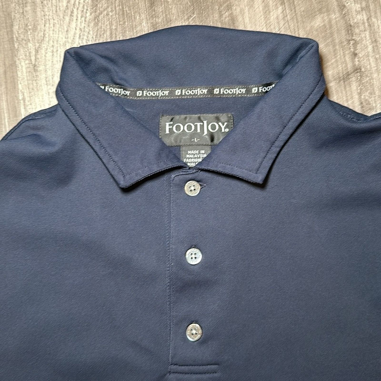 Footjoy FootJoy Knit Golf Polo - Large Size US L / EU 52-54 / 3 - 5 Thumbnail