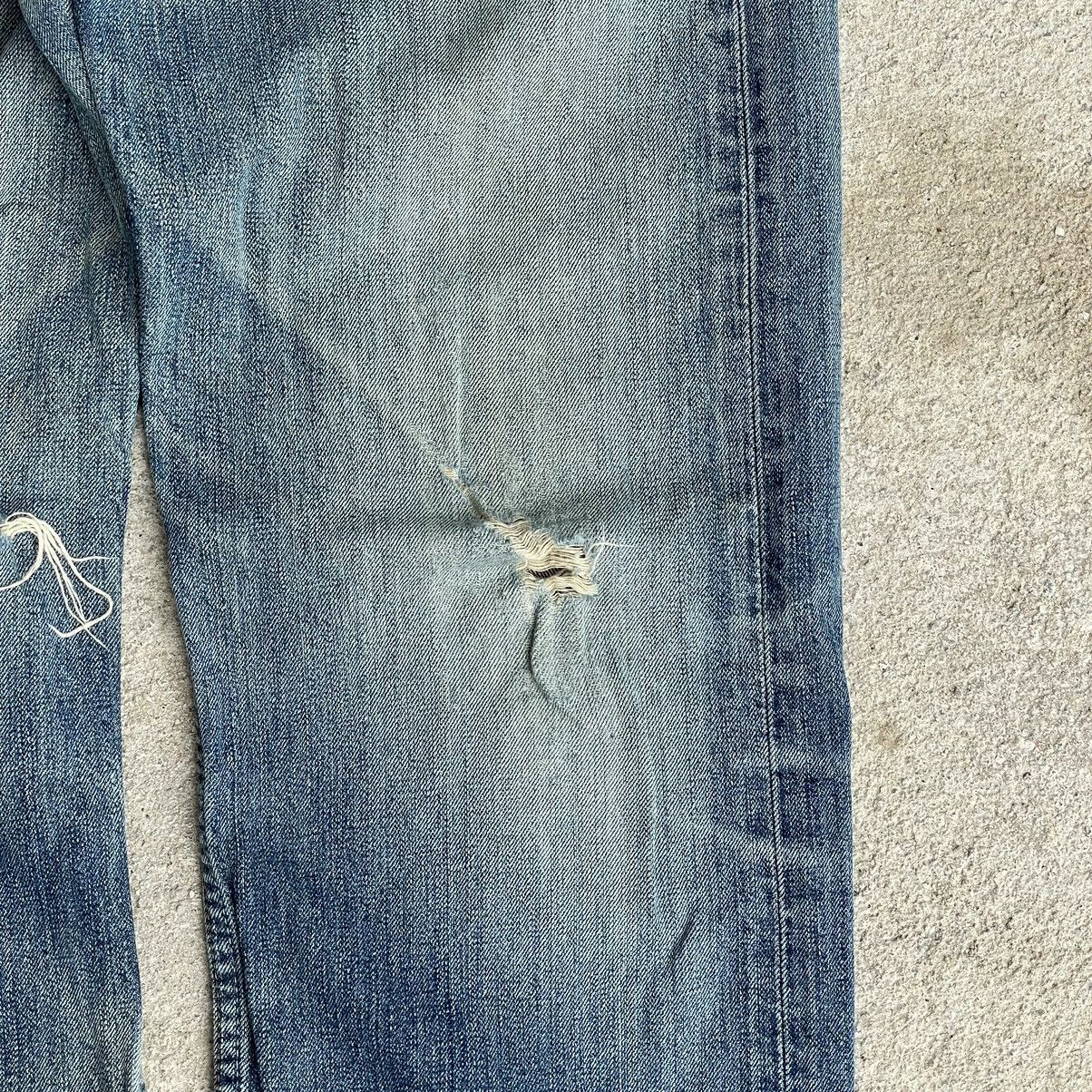 Levi's × Levi's Vintage Clothing “VINTAGE LEVIS” Y2K LEVIS DISTRESSED DENIM Size US 29 - 3 Thumbnail