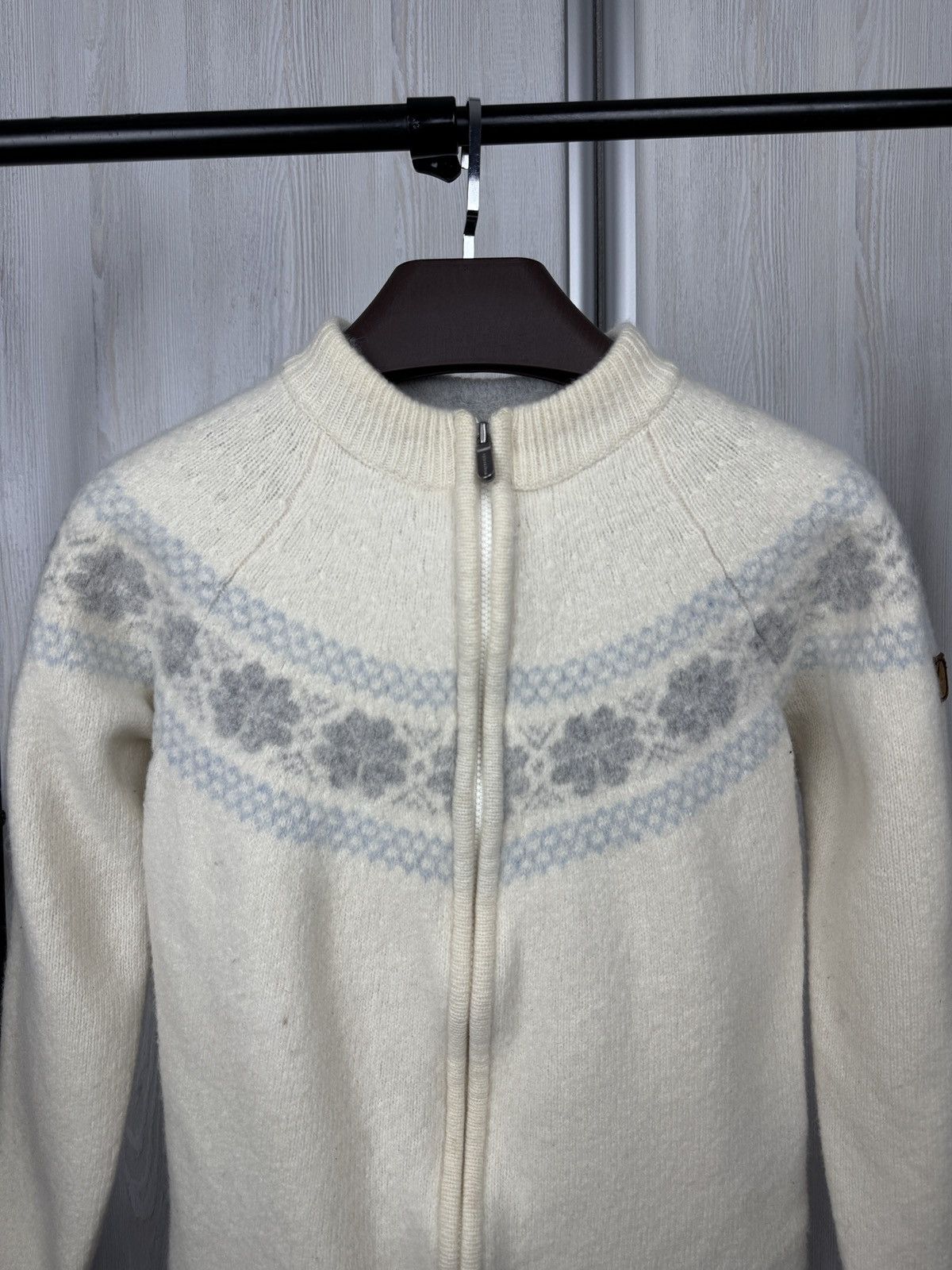 Fjallraven Fjallraven vintage wool ornament full zip sweater icewear Size XL / US 12-14 / IT 48-50 - 3 Thumbnail