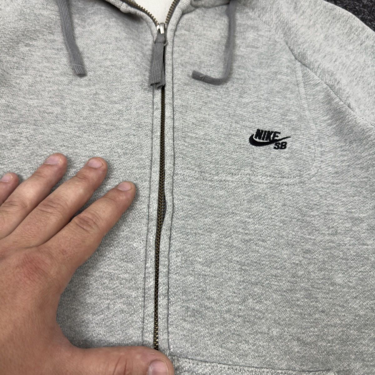 Nike × Vintage Nike Skateboard Vintage Zip Hoodie Y2k Style Size US M / EU 48-50 / 2 - 12 Thumbnail