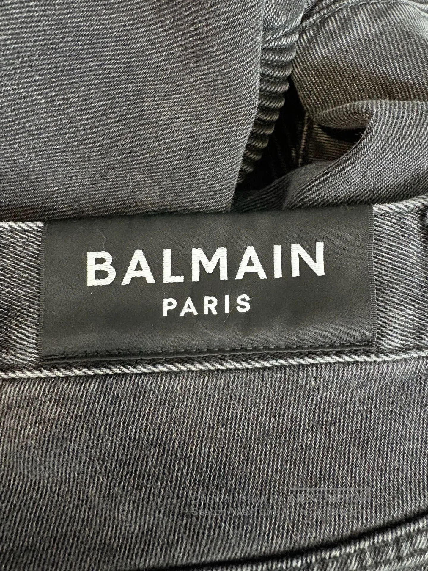 Balmain Balmain Washed Distressed Patchwork Jeans. Size US 30 / EU 46 - 3 Thumbnail