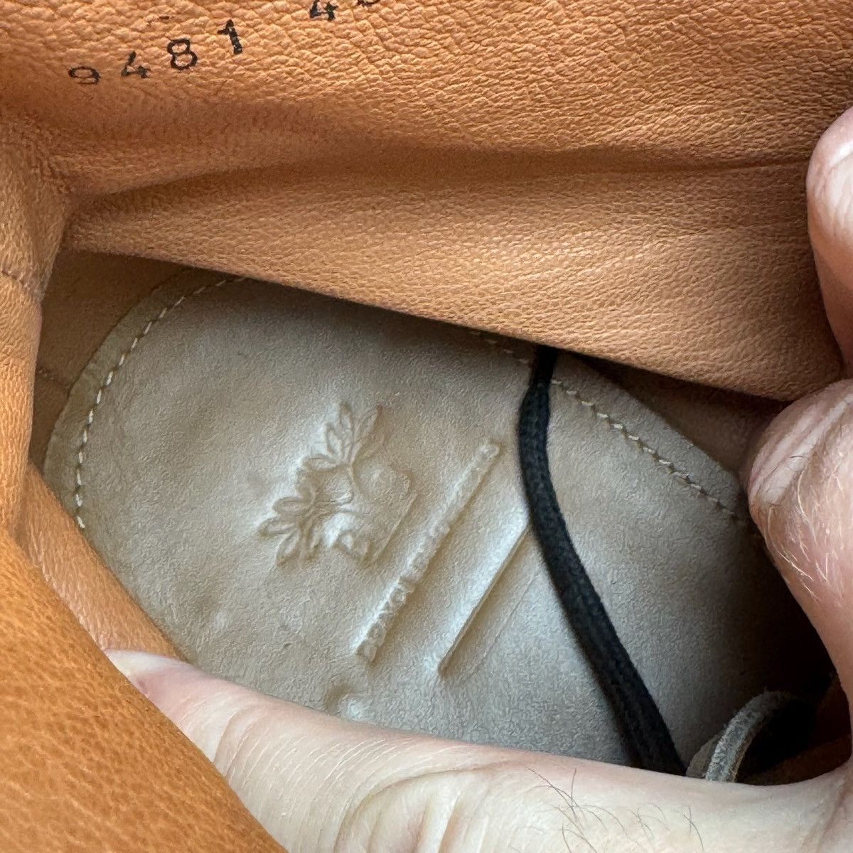 Designer × Vintage Italian Handmade Suede Chukka Boots Size US 11.5 / EU 44-45 - 8 Thumbnail