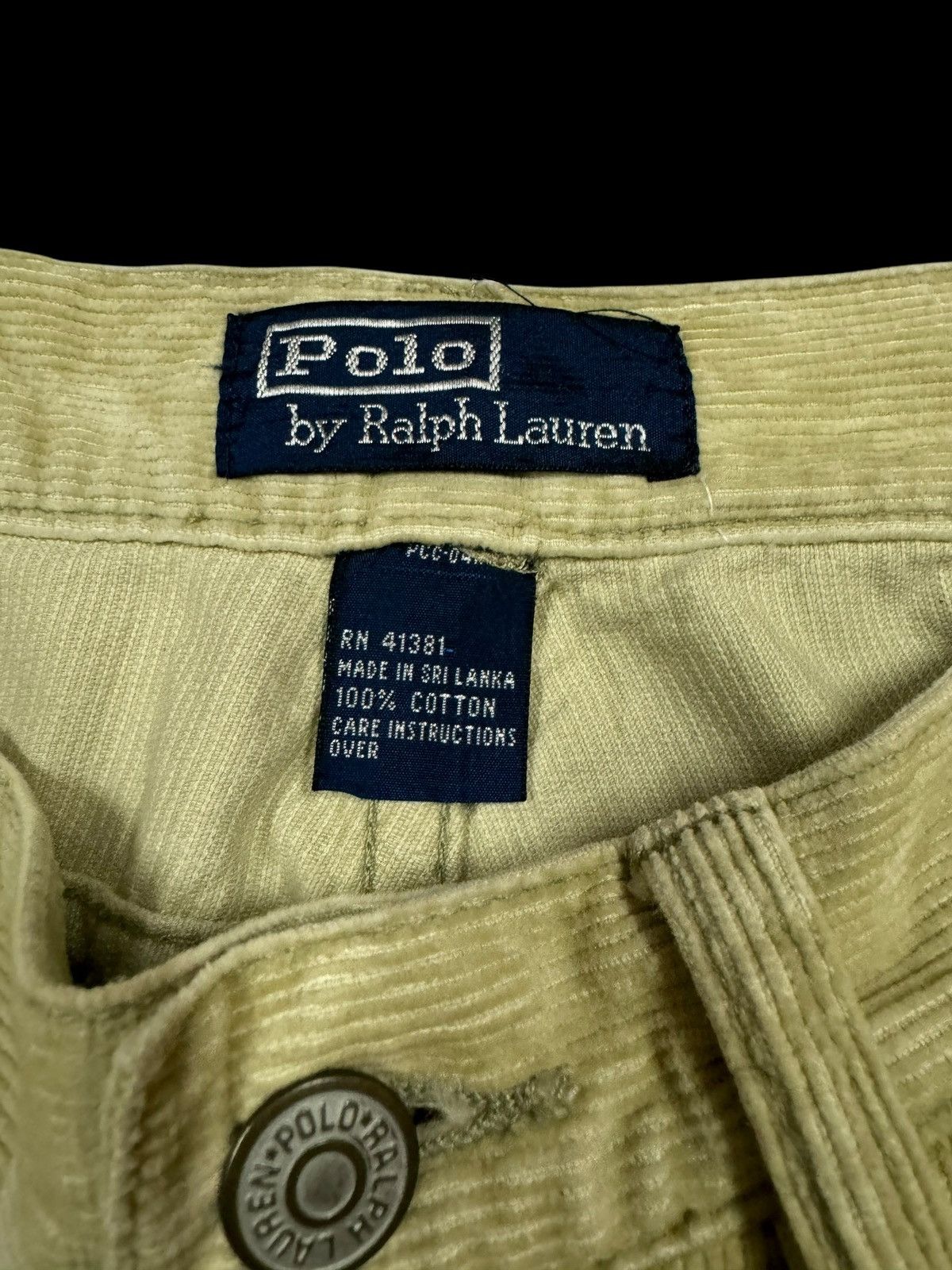 Polo Ralph Lauren × RRL Ralph Lauren Polo Ralph Lauren Corduroy Casual Pants Size US 30 / EU 46 - 9 Thumbnail