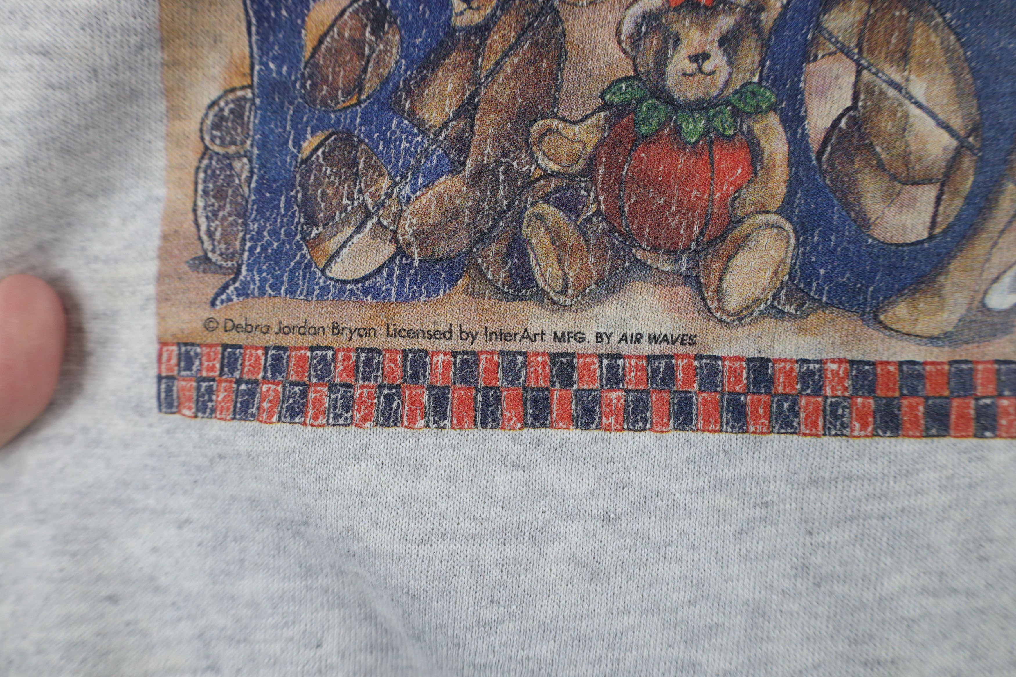 Vintage Vintage 90s Streetwear Halloween Teddy Bear Sweatshirt Size S / US 4 / IT 40 - 5 Thumbnail