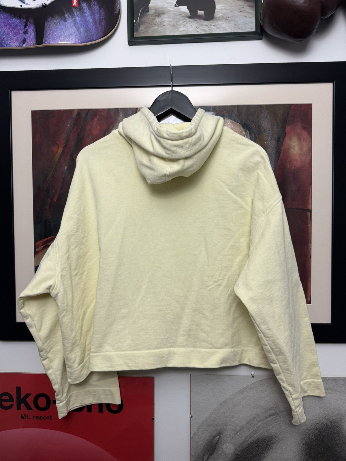 Acne Studios Acne Studios Hoodie Cropped Boxy Fit Oversize Center Logo Size US XS / EU 42 / 0 - 2 Thumbnail