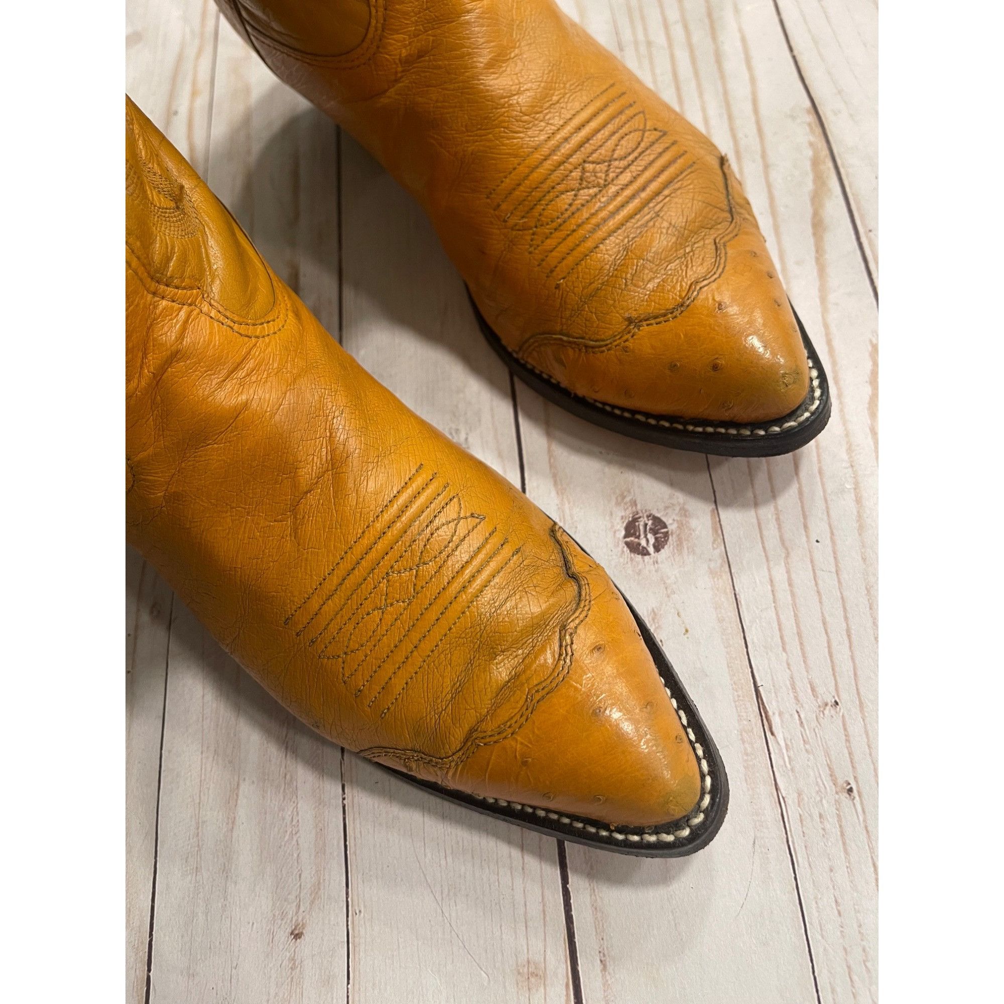 Nocona Nocona Buttercup made in USA Vintage, Western Cowboy Dance H Size US 7.5 / IT 37.5 - 4 Thumbnail