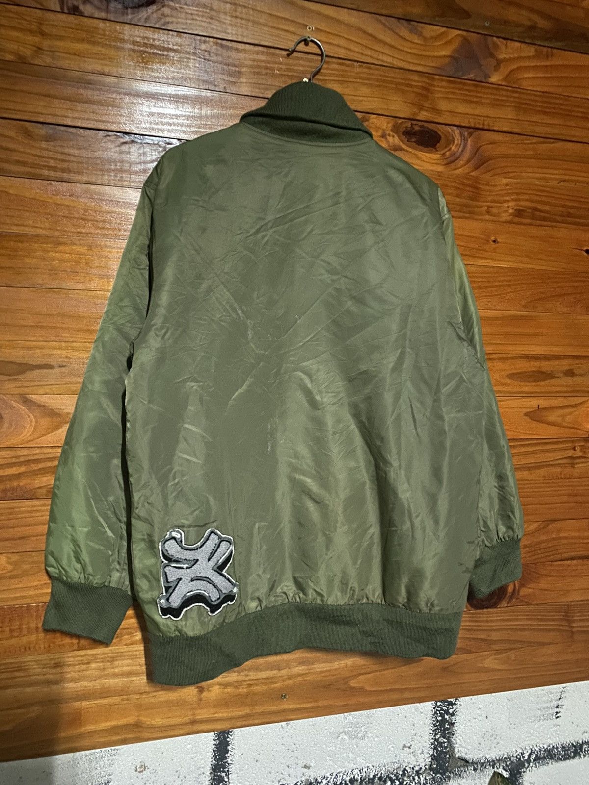 Vintage Vintage Brooklyn Overall BRKLYNS 06 Varsity Bomber Jacket Size US M / EU 48-50 / 2 - 12 Thumbnail