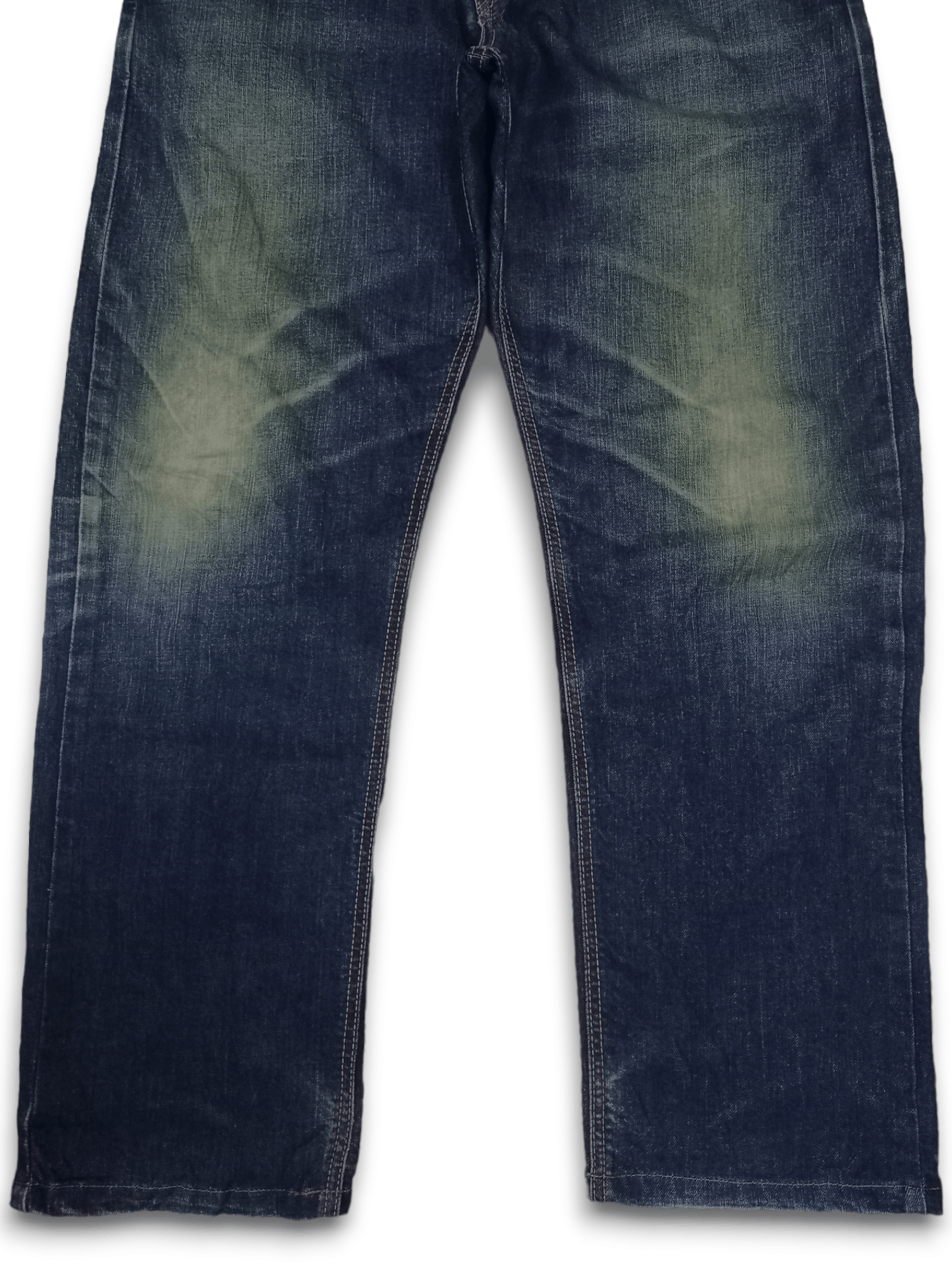 Edwin × Japanese Brand Exclusive Vintage Edwin XV Mud Wash Distressed Baggy Jeans Size US 35 - 6 Thumbnail