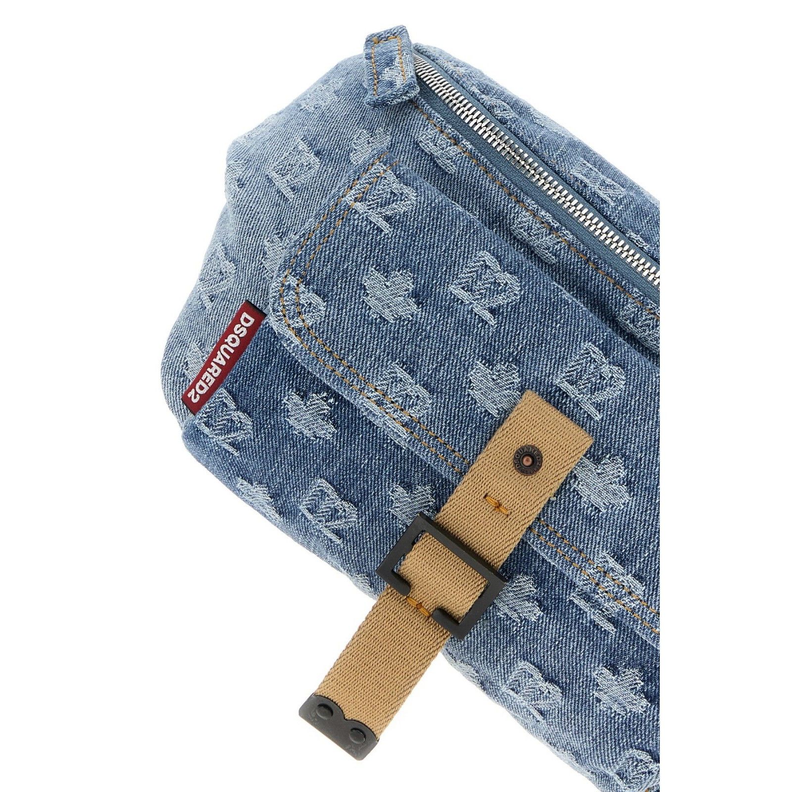 Dsquared2 DSQUARED2 Blue Denim Belt Bag New & Authentic Size ONE SIZE - 4 Thumbnail