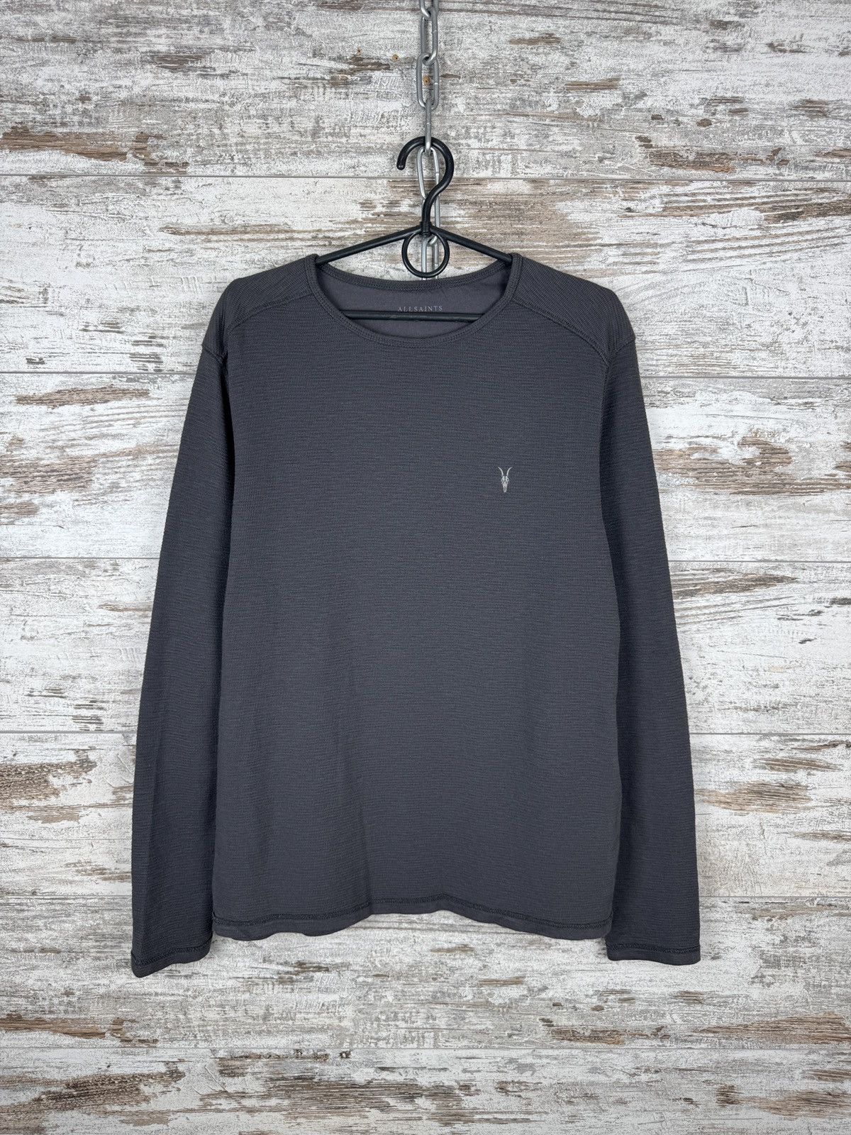 Allsaints Mens Allsaints clash ls crew long-sleeve T-shirt sweatshirt Size US M / EU 48-50 / 2 - 2 Thumbnail