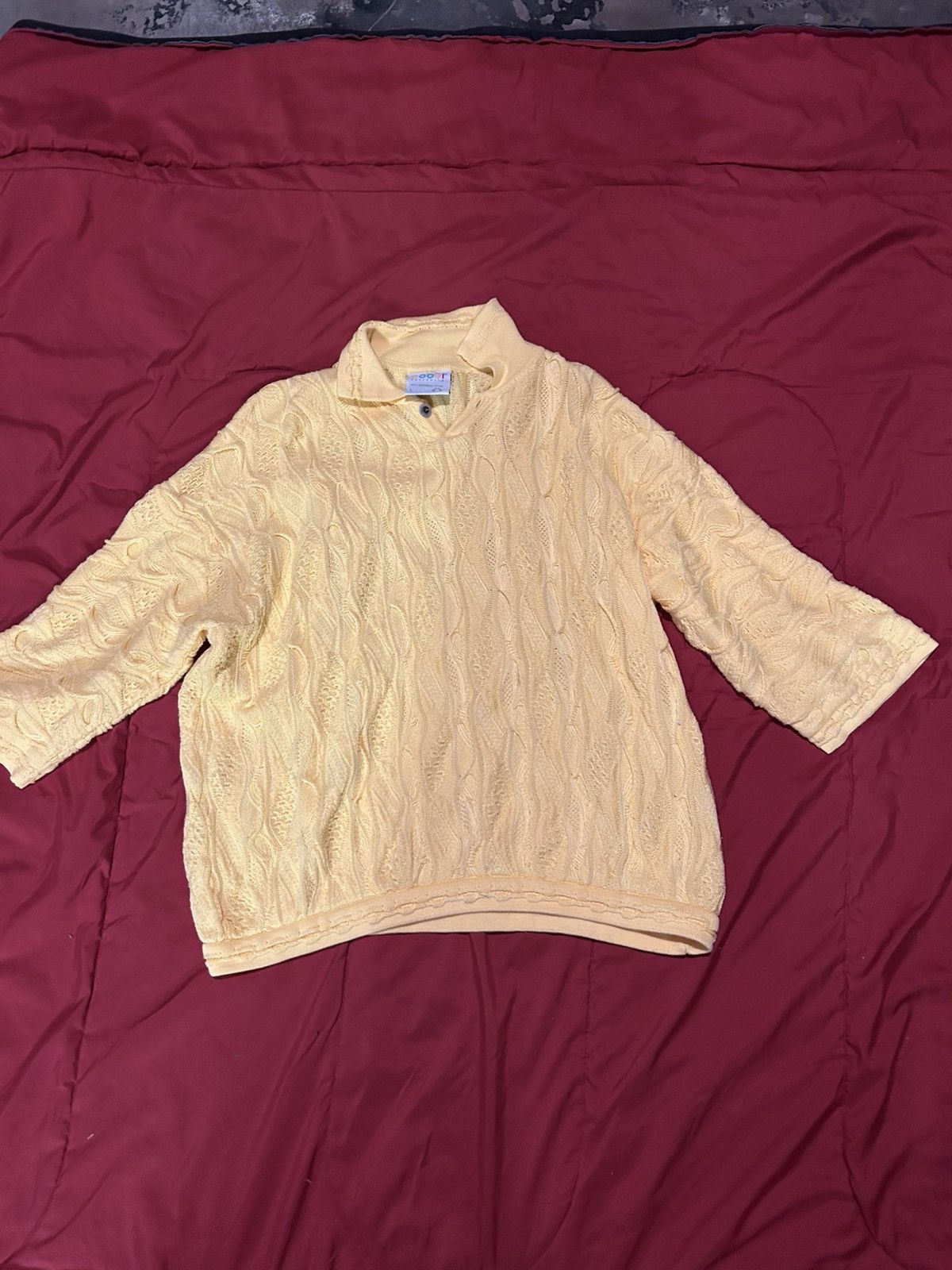 Coogi Coogi Knit polo half sleeve Size US L / EU 52-54 / 3 - 1 Thumbnail