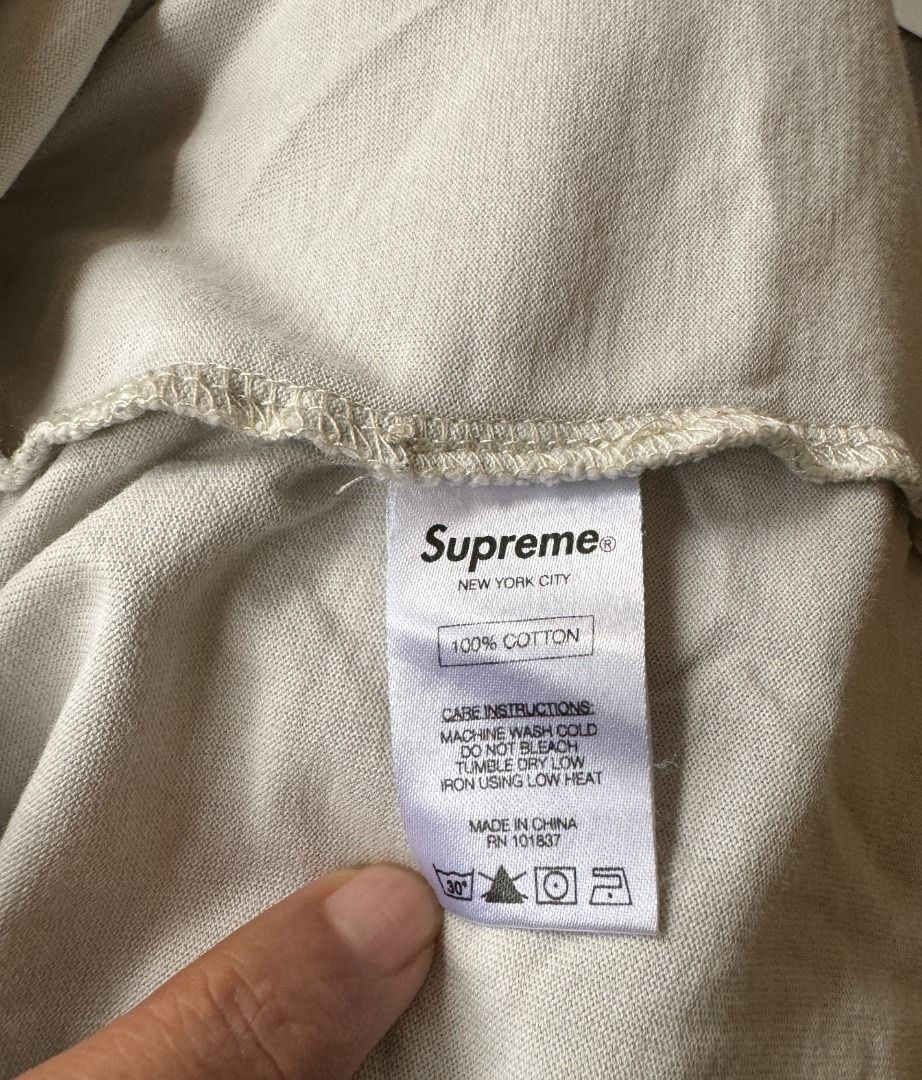Supreme SUPREME PLAIN T SHIRT Size US M / EU 48-50 / 2 - 8 Thumbnail