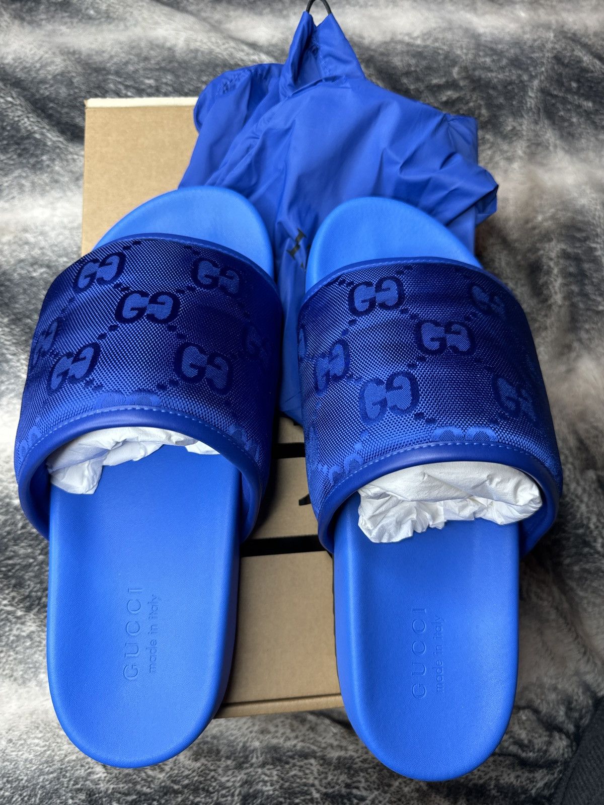 Gucci Gucci Jumbo Slide Off The Grid Size US 11 / EU 44 - 6 Thumbnail