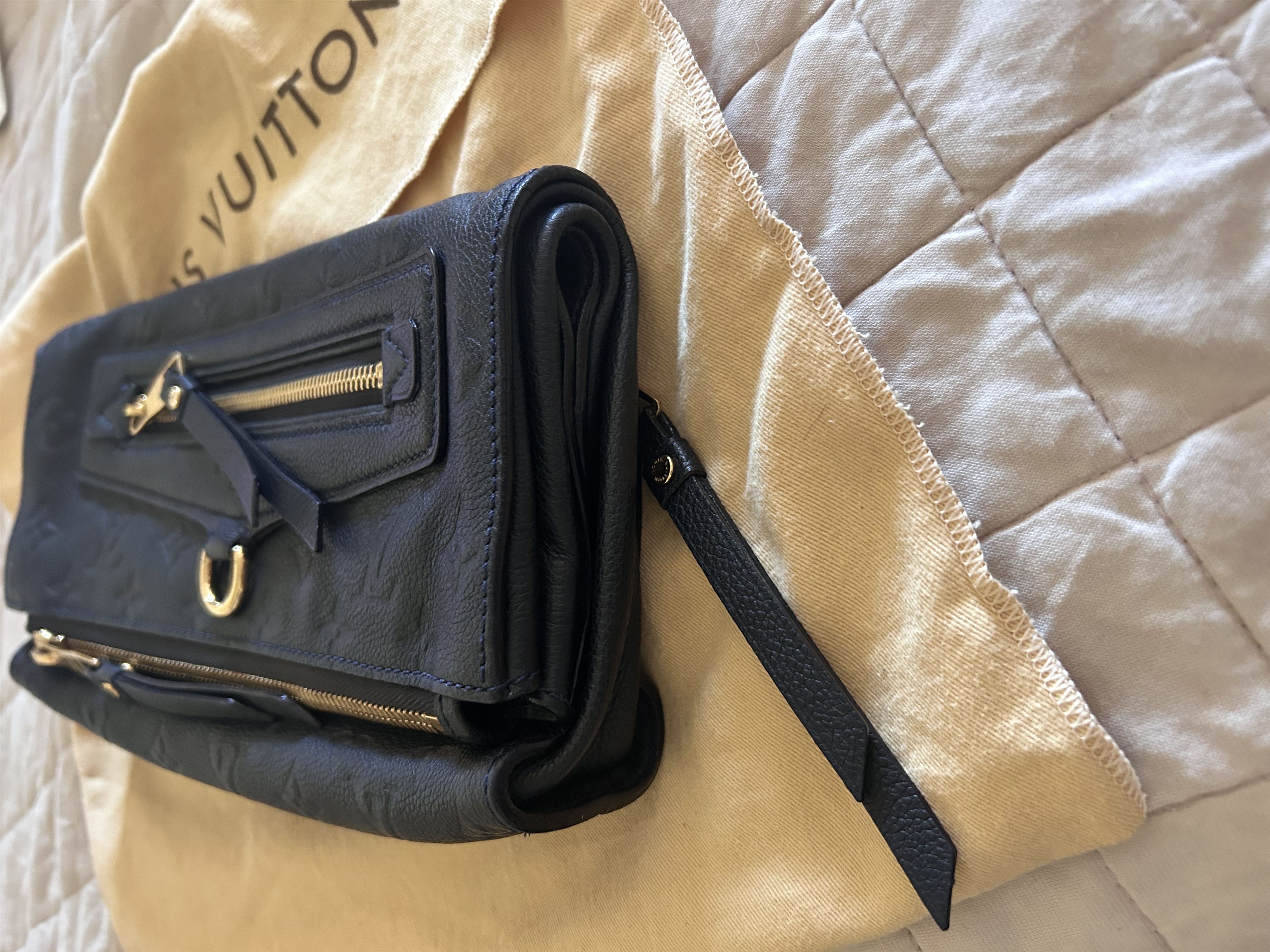 Louis Vuitton LV black monogram clutch Size ONE SIZE - 4 Thumbnail