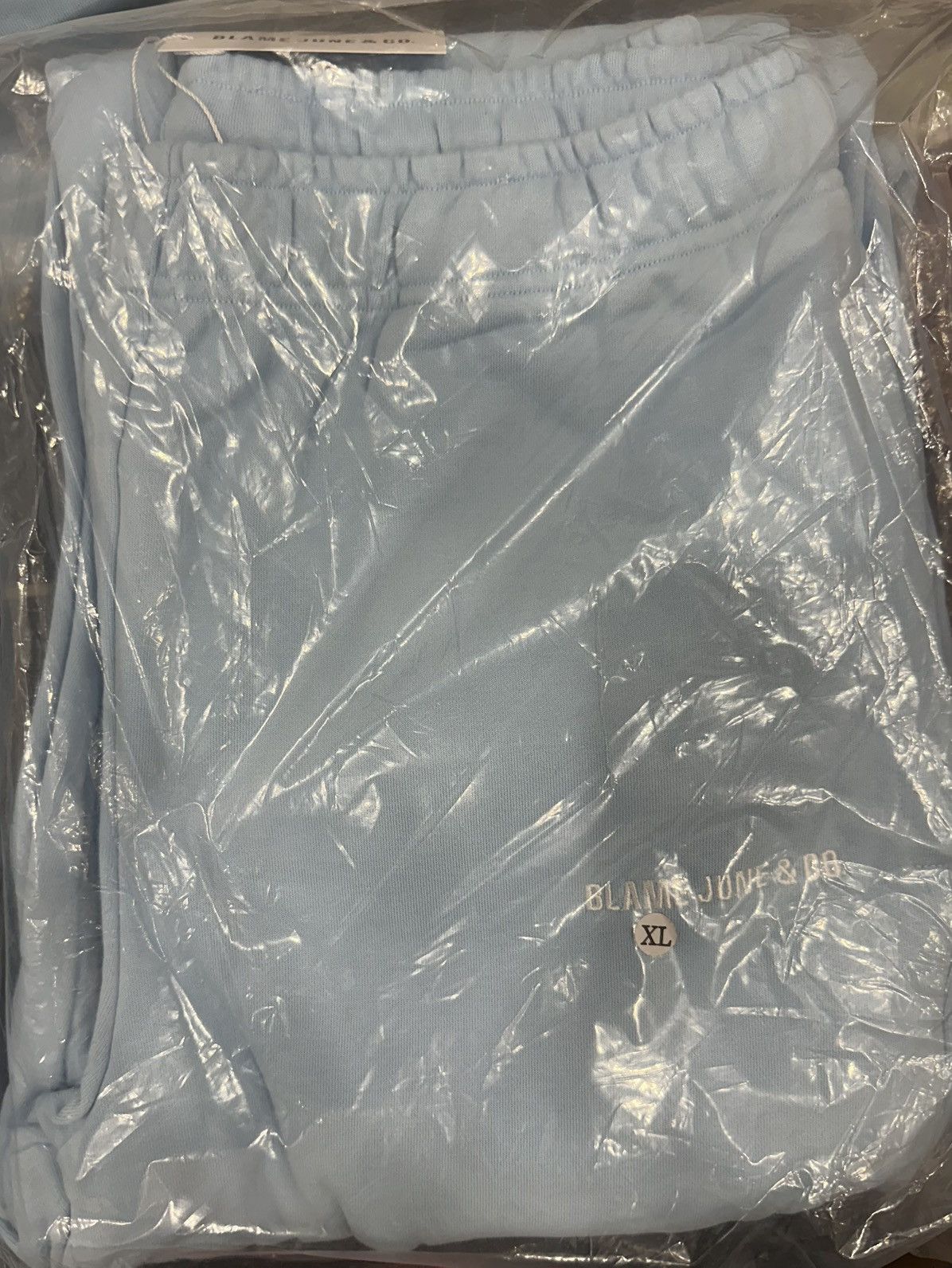 Other Blame June & Co. Gemini Sweatpants XL Baby Blue Size US 36 / EU 52 - 3 Thumbnail