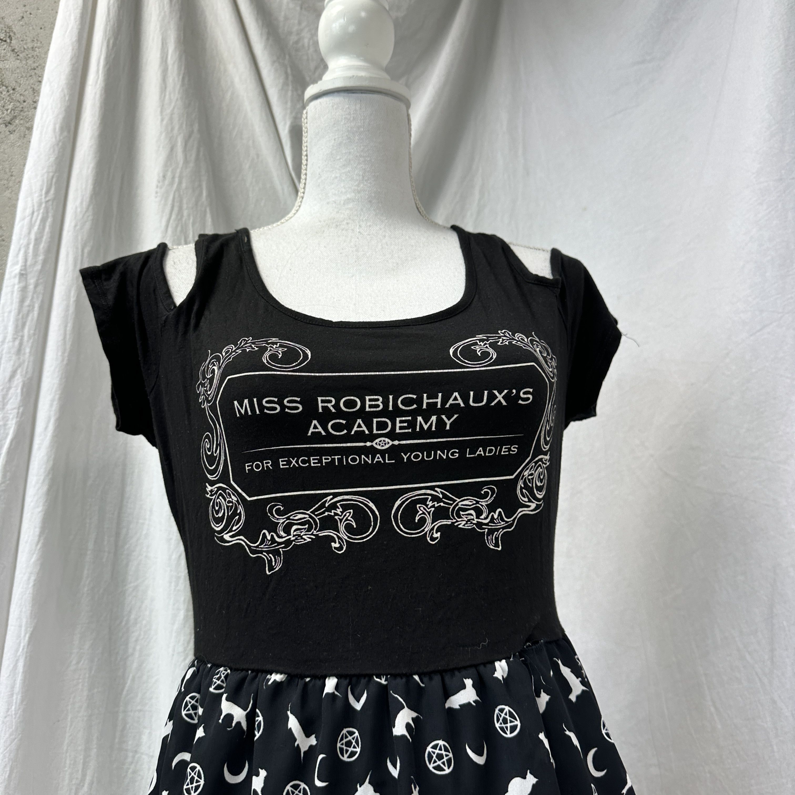 Vintage Vintage Goth Witch American Horror Story Dress Y2K Size M / US 6-8 / IT 42-44 - 2 Thumbnail