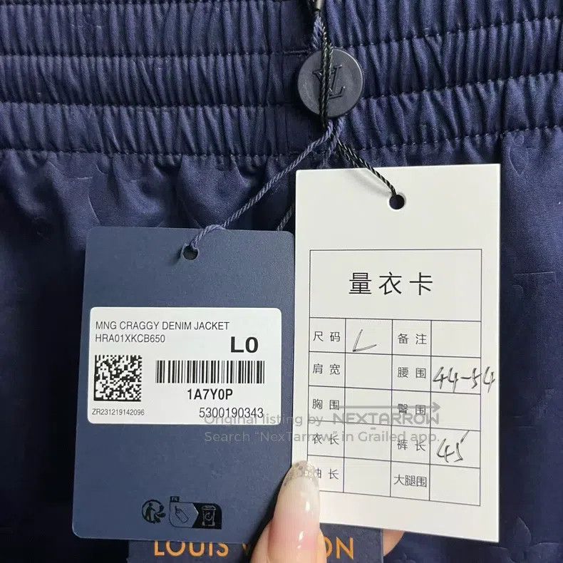 Louis Vuitton Louis Vuitton size l Navy Blue Beach Full Print Casual Shor Size US 30 / EU 46 - 4 Thumbnail