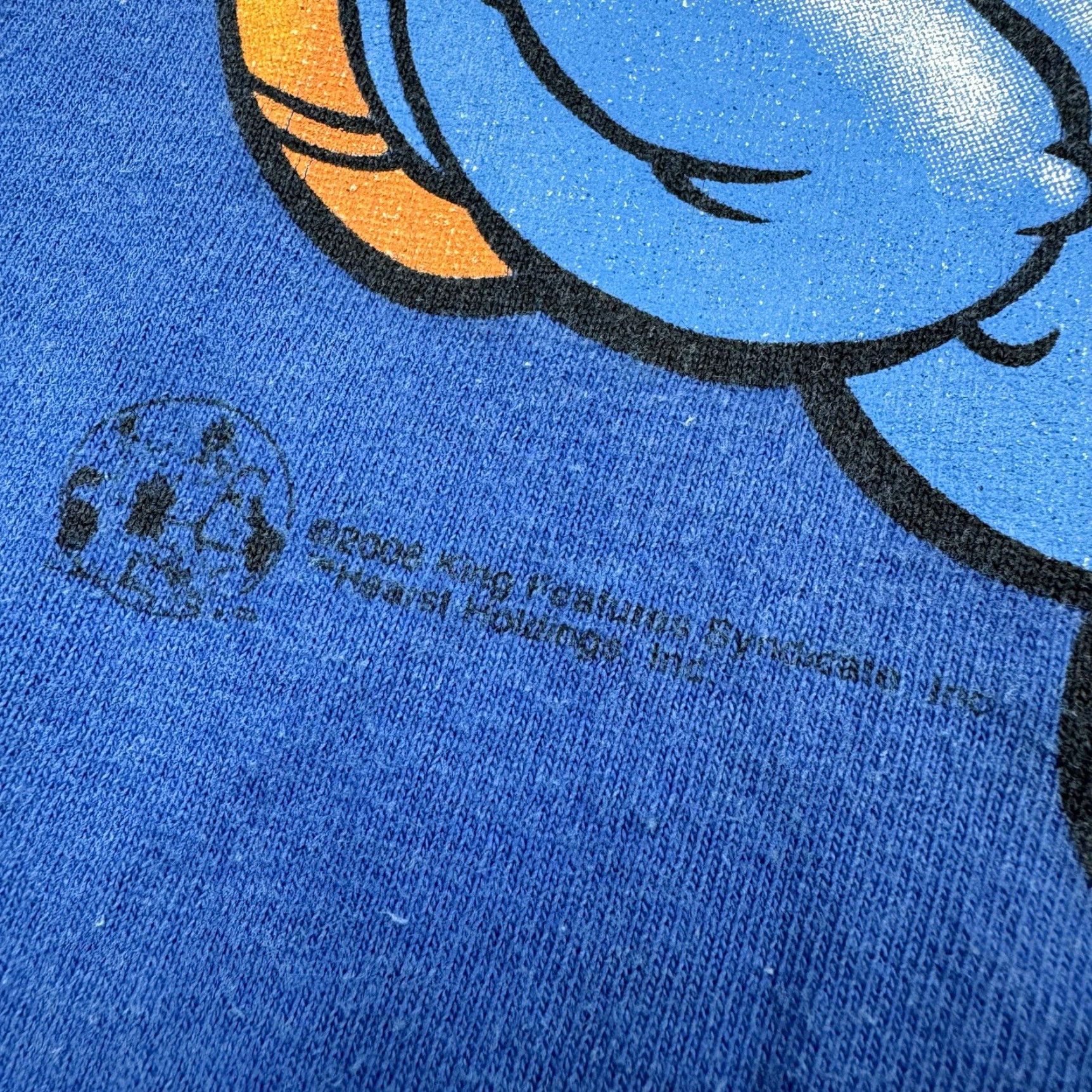Fruit Of The Loom Vintage Popeye Shirt Adult Large Blue Cartoon Y2K Grunge Funny 2000s #1 Hits Nike Size US L / EU 52-54 / 3 - 3 Thumbnail
