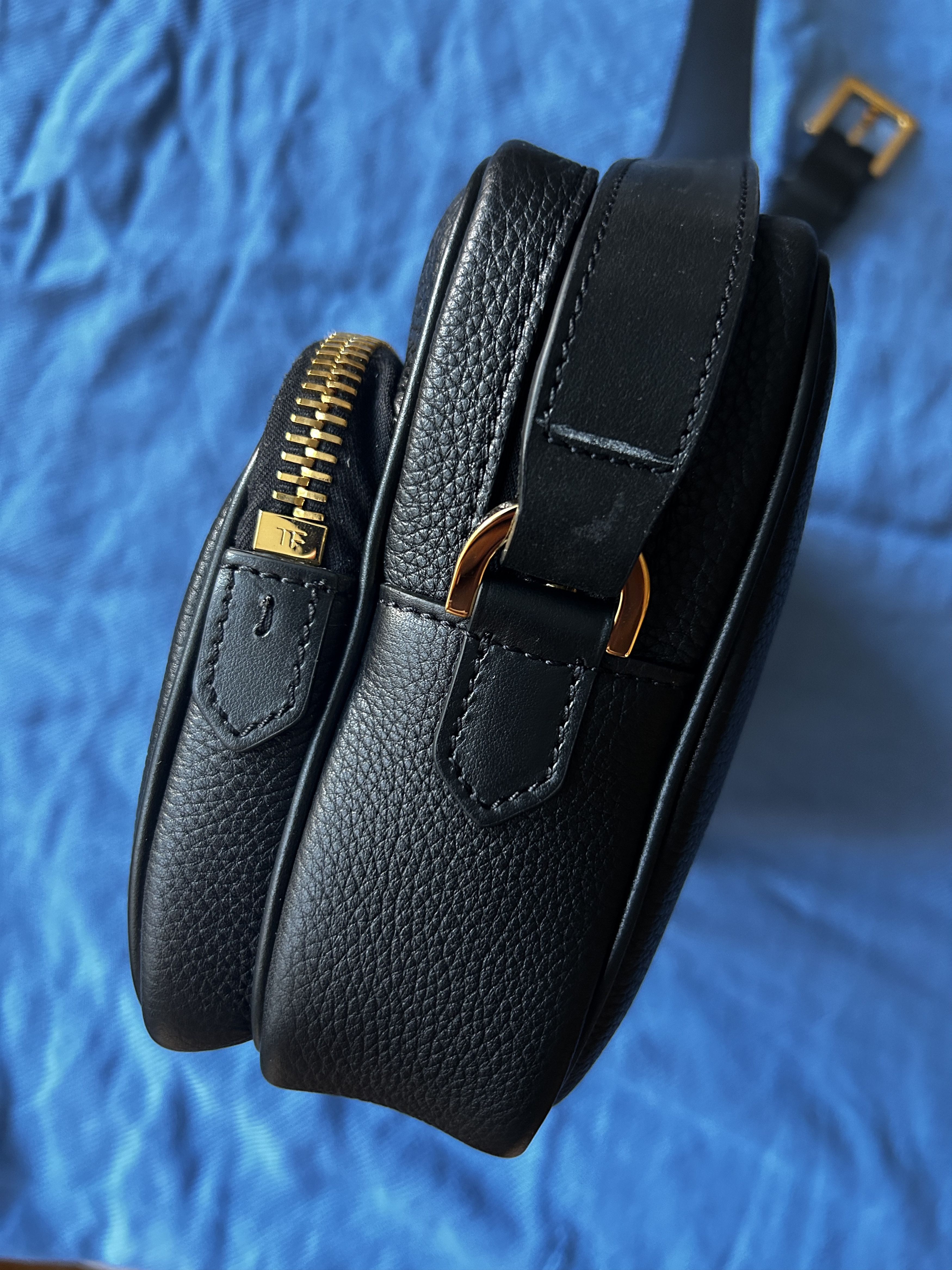 Tom Ford Tom Ford Full-grained Messenger Bag Size 26 - 4 Thumbnail