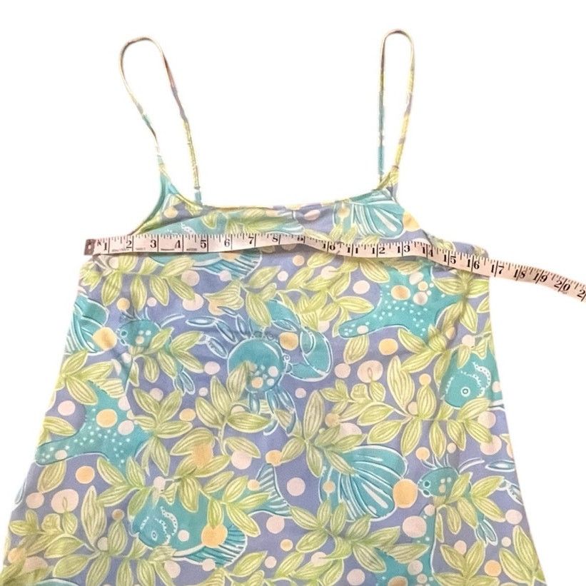 Lilly Pulitzer Lilly Pulitzer Sweet Blue Crabby One Piece Swim Dress Size 8 Size M / US 6-8 / IT 42-44 - 5 Thumbnail