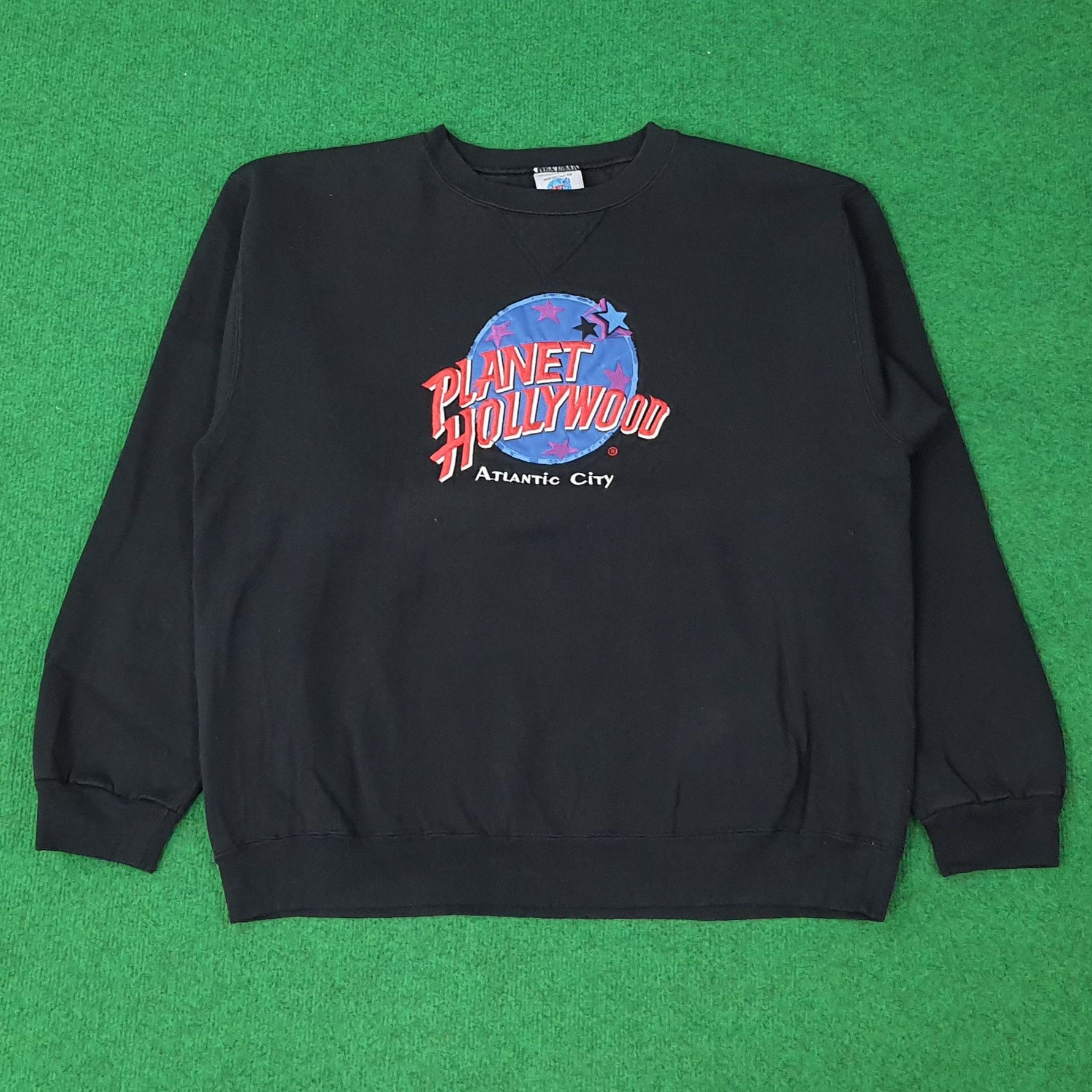 Planet Hollywood Vintage Planet Hollywood Atlantic City Sweatshirt C260N7 Size US L / EU 52-54 / 3 - 1 Thumbnail