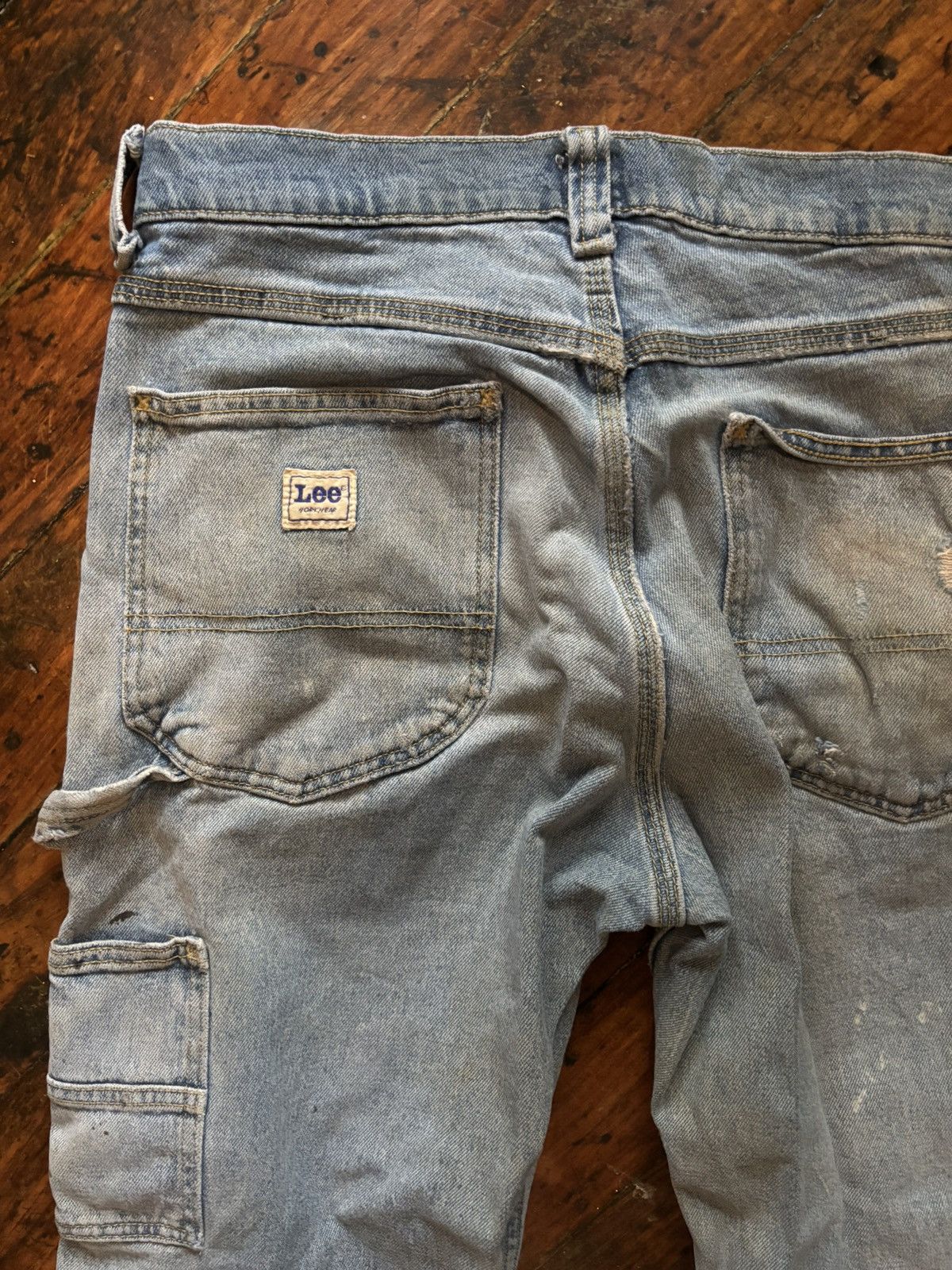 Lee Destroyed Carpenter Pants Size US 32 / EU 48 - 9 Thumbnail