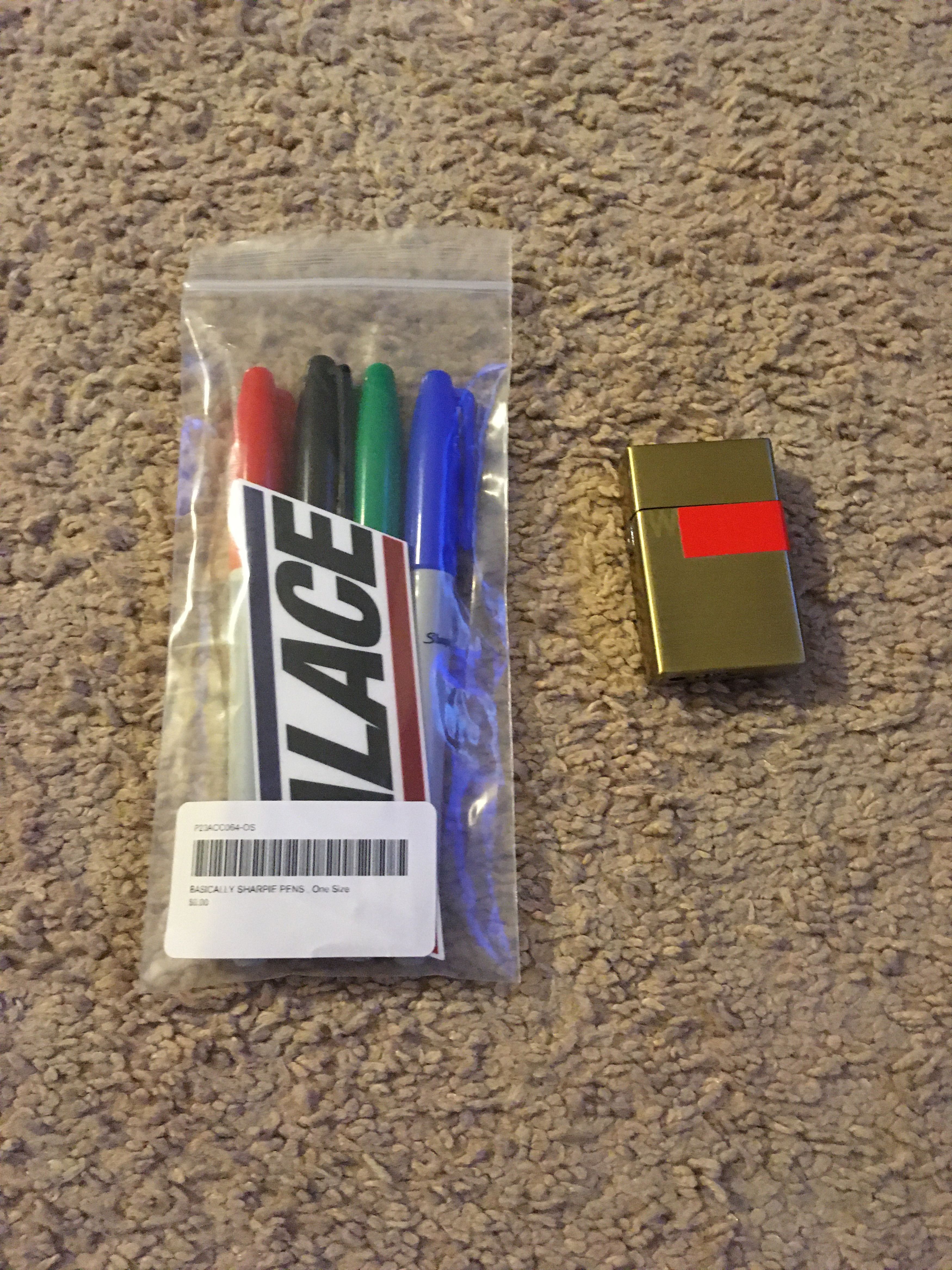 Palace Palace Basically Sharpie Pens and Palace JCDC Playing Cards Size ONE SIZE - 1 Thumbnail