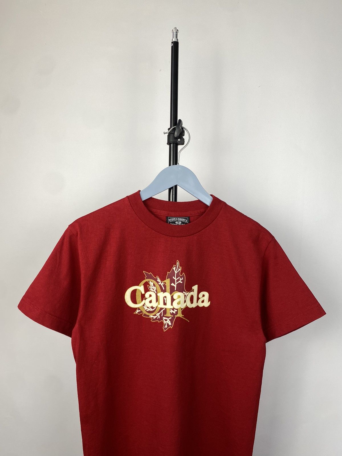 Band Tees × Vintage Vintage 90s Big Logo CANADA OH state T Shirt Size US S / EU 44-46 / 1 - 2 Thumbnail
