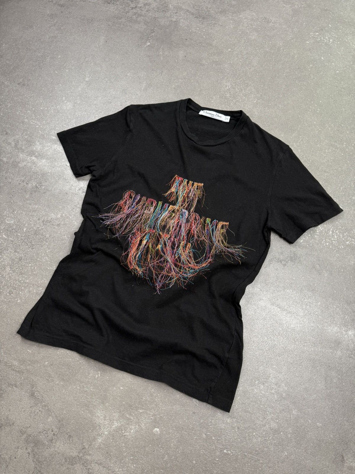 Dior × Vintage Christian Dior tshirt vintage archive avant garde retro 90s Size S / US 4 / IT 40 - 2 Thumbnail