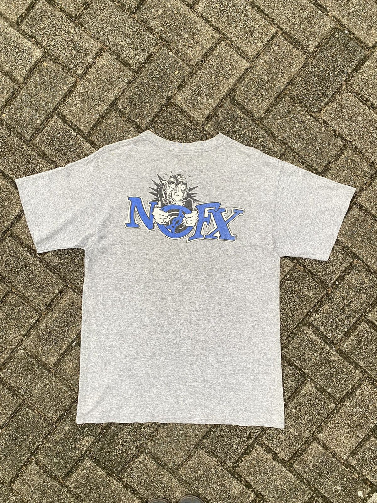 Band Tees × Vintage 💥RARE💥 Vintage 90s NOFX Fat Wreck Chords Soul Doubt Tees Size US L / EU 52-54 / 3 - 11 Thumbnail